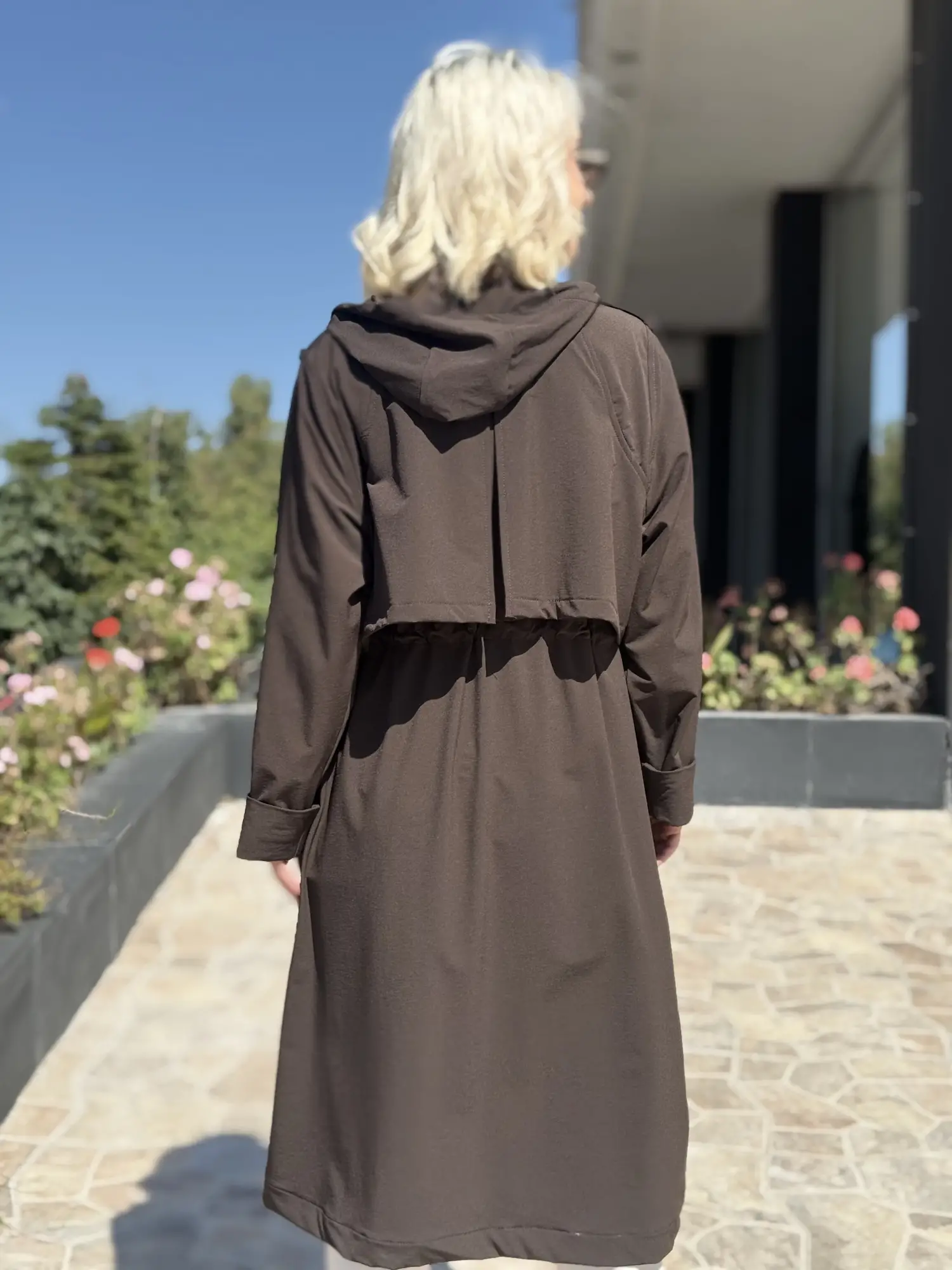 Ghisa Rüzgarlık Detaylı Broşlu Kap G2717