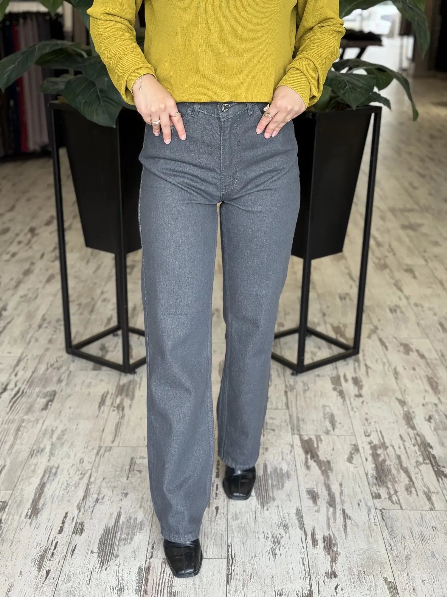 QooQ Store Straight Jean Pantolon 27FW330