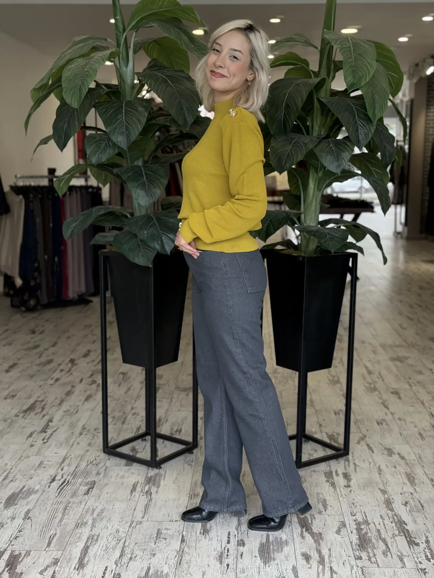 QooQ Store Straight Jean Pantolon 27FW330