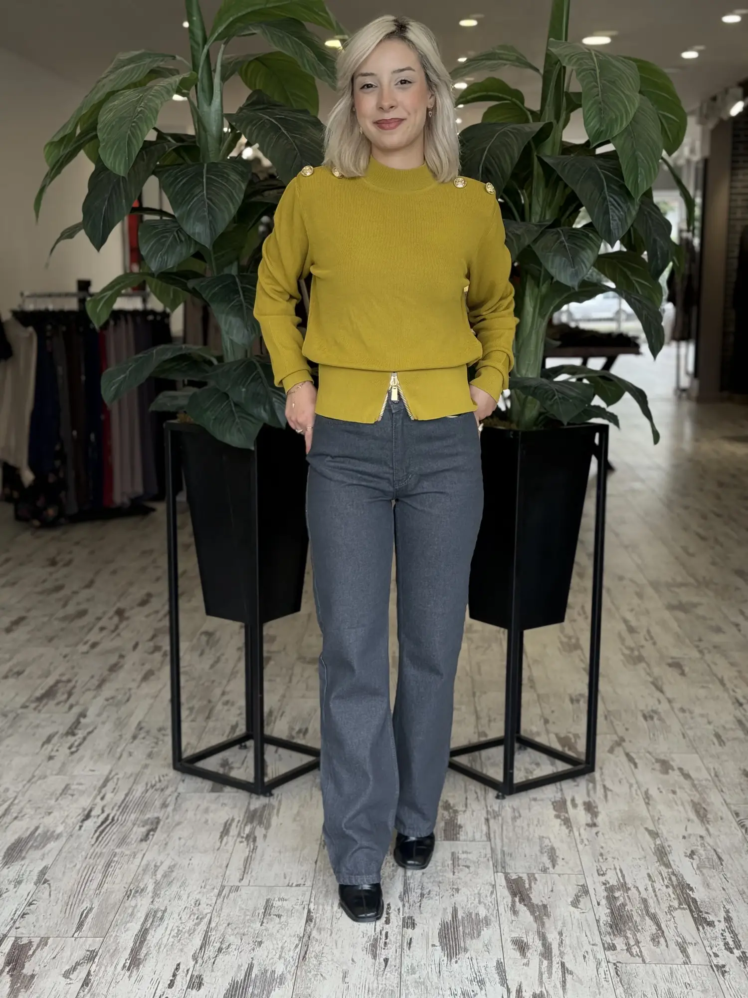 QooQ Store Straight Jean Pantolon 27FW330