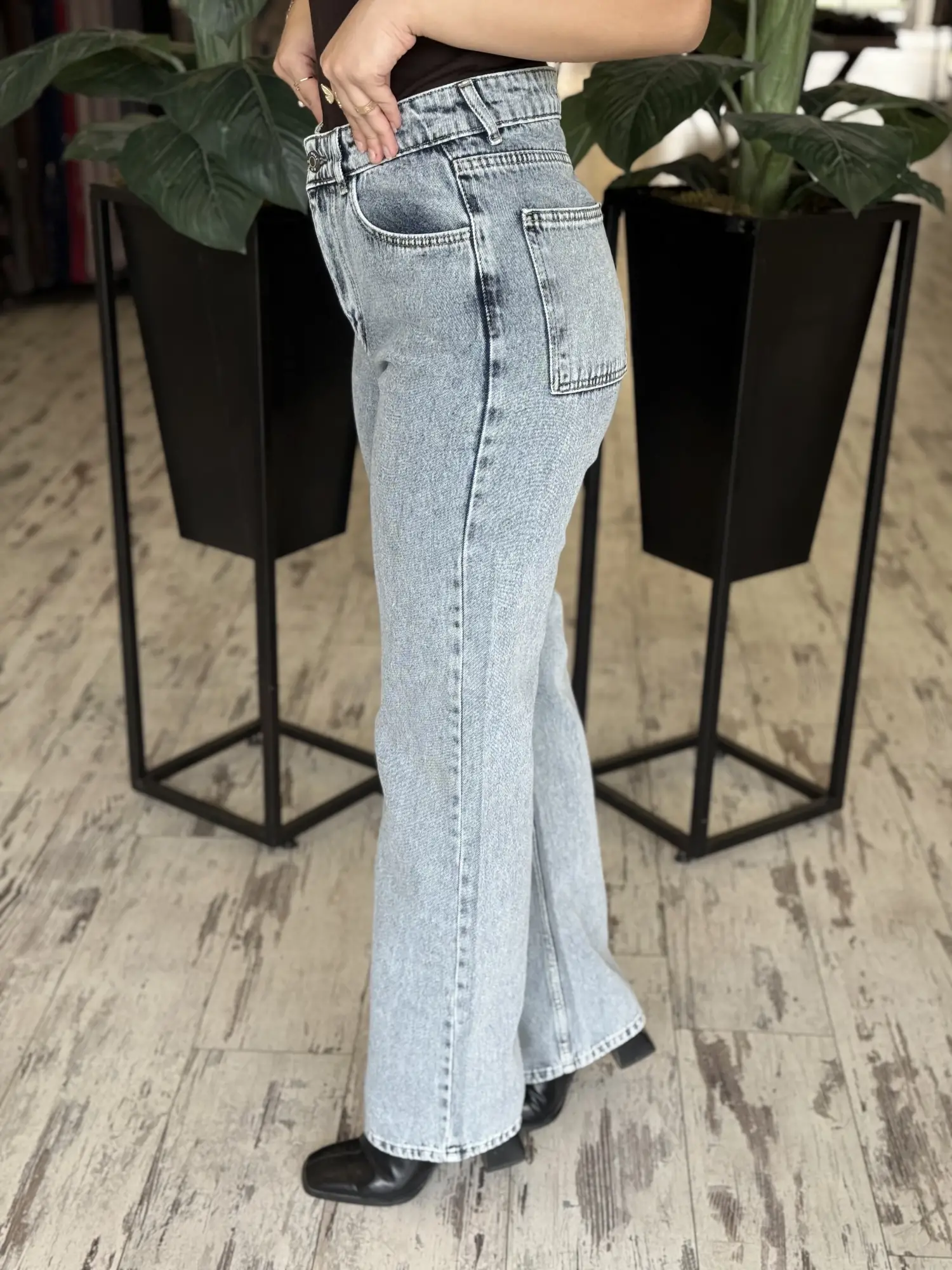 QooQ Store Straight Jean Pantolon 27FW330