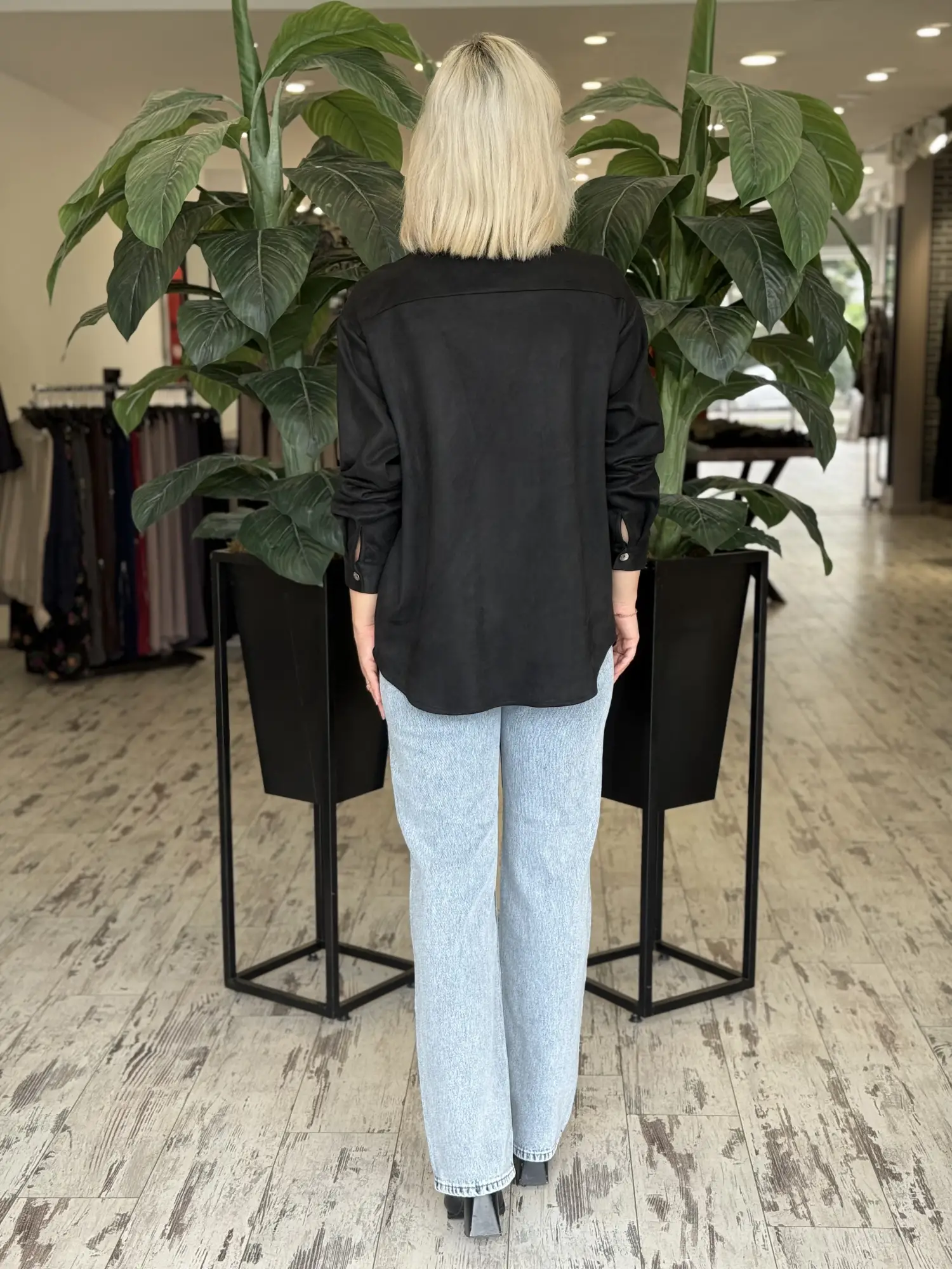 QooQ Store Kesik Paça Straight Jean Pantolon 27FW332