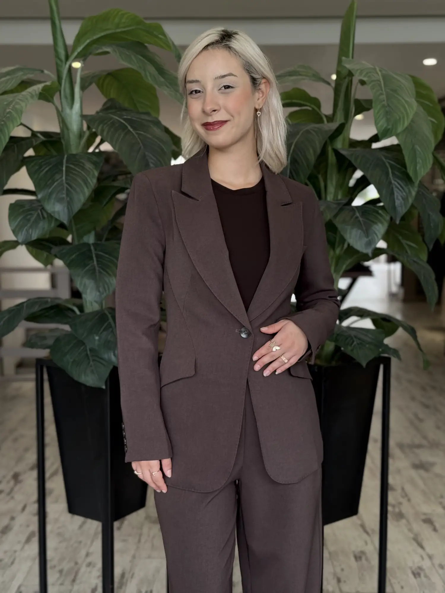 Ghisa Fit Blazer Ceket Pantolon Takım G9415
