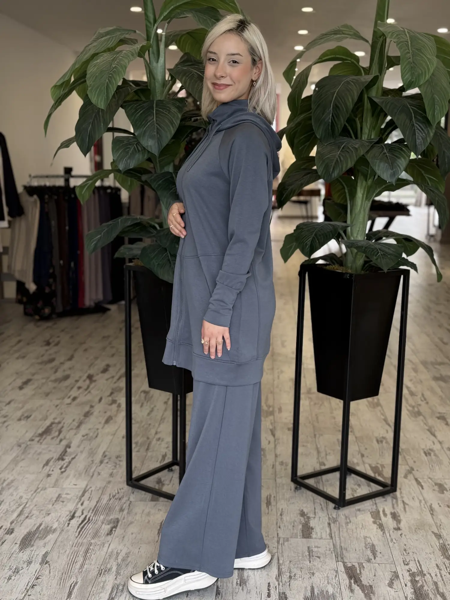 Kayra Spor Cep Detaylı Kap Pantolon Takım KA76012
