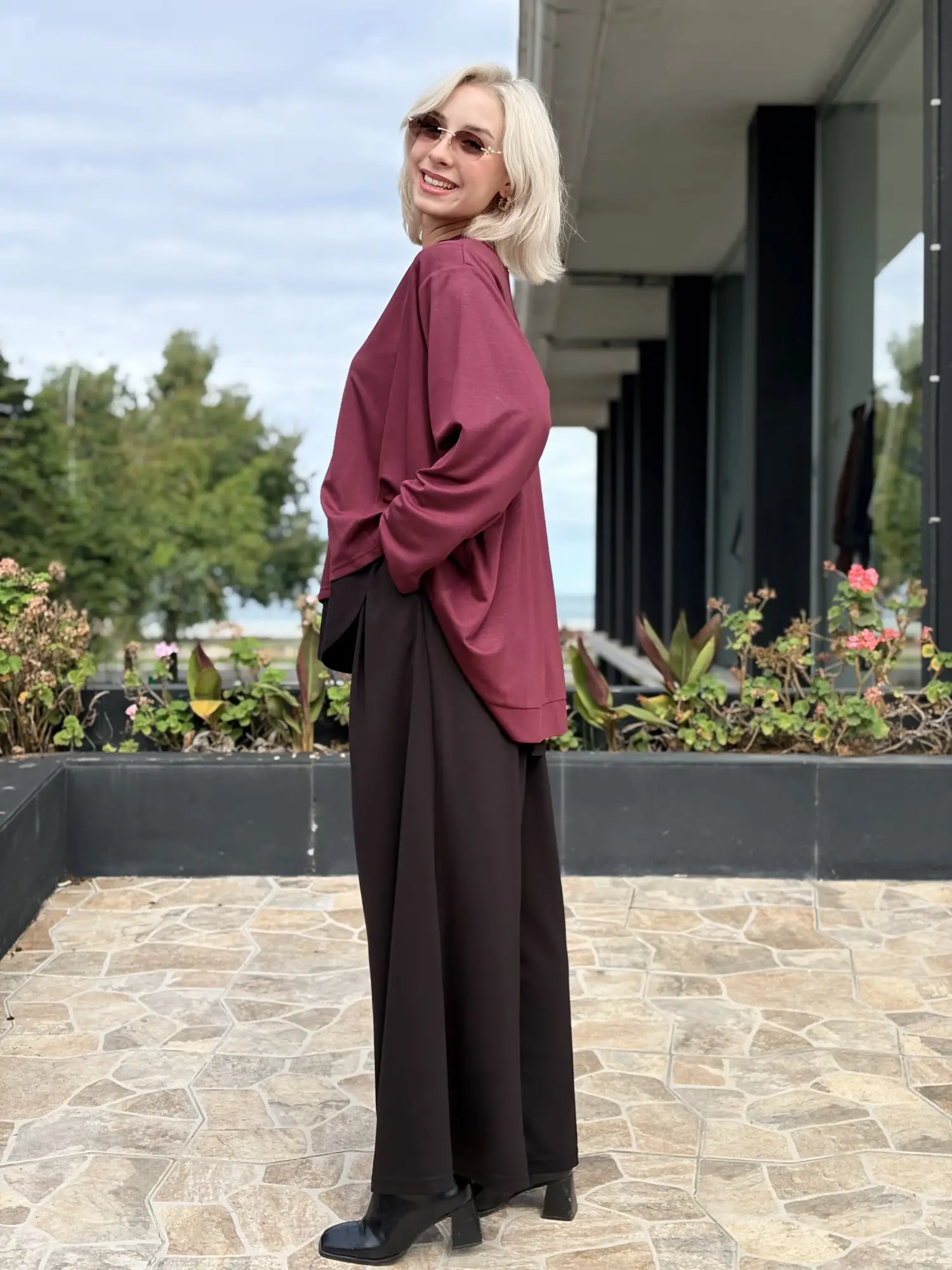 Almarwah Rahat Dörtlü Tunik Pantolon Takım 203083