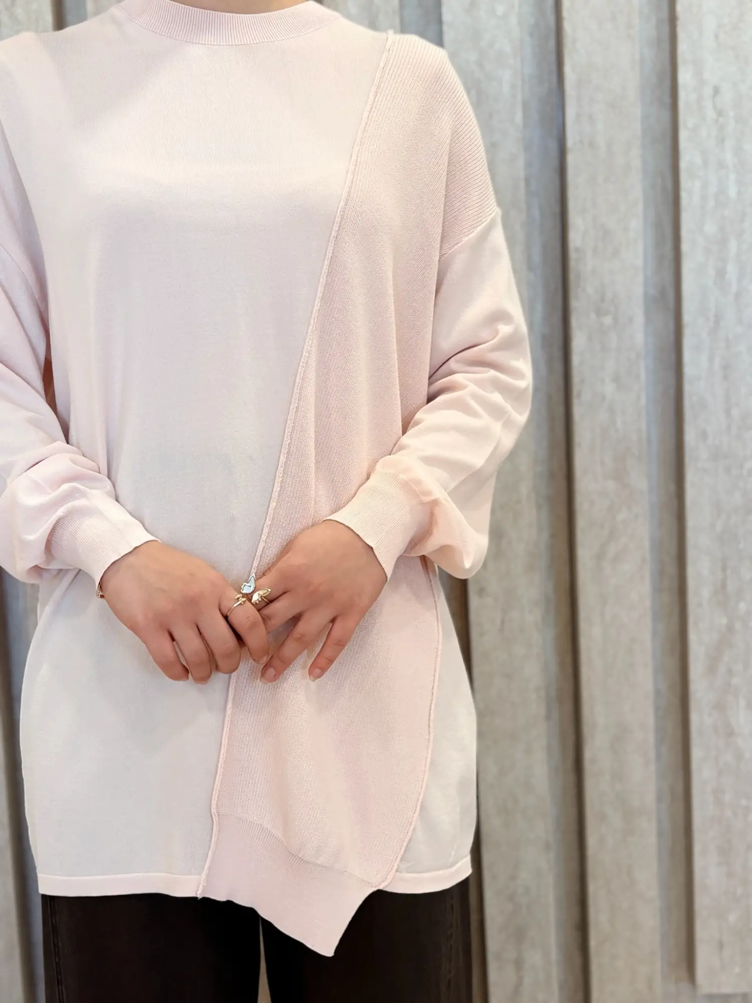 Tığ Triko Örgü Detaylı Rayon Tunik TNK21872Y