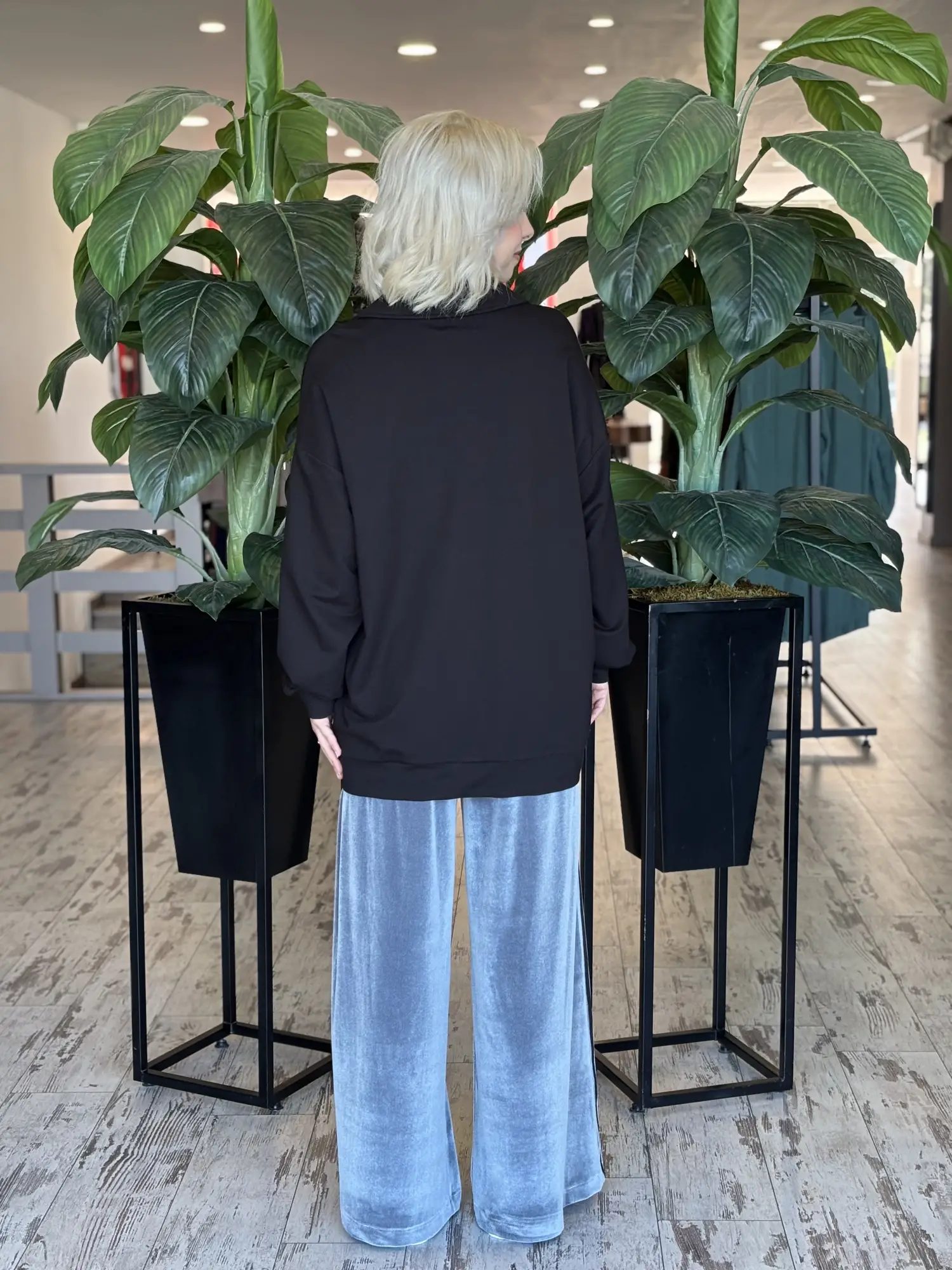Almarwah Kadife Detaylı Sweat Pantolon Takım ALL3011