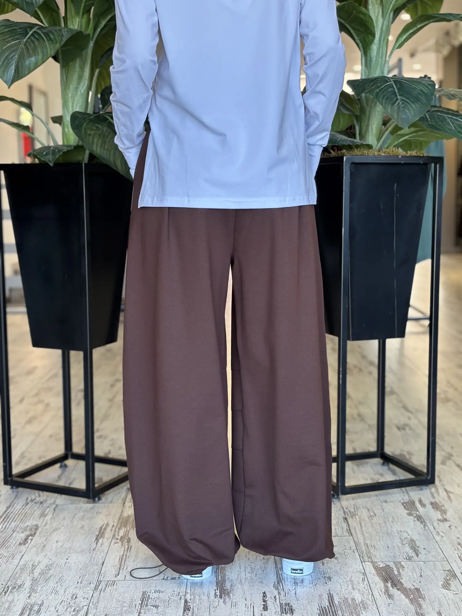 Almarwah Beli Lastikli Rahat Dikiş Detaylı Pantolon ALL9011