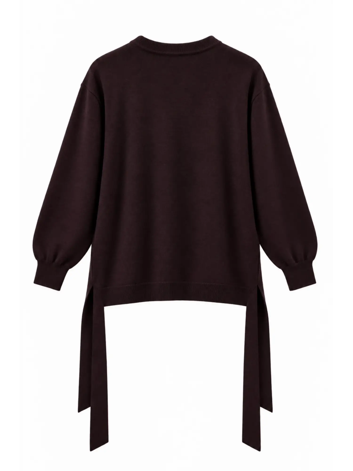 QooQ Store Yandan Bağlama Detaylı Triko Tunik 27FW234