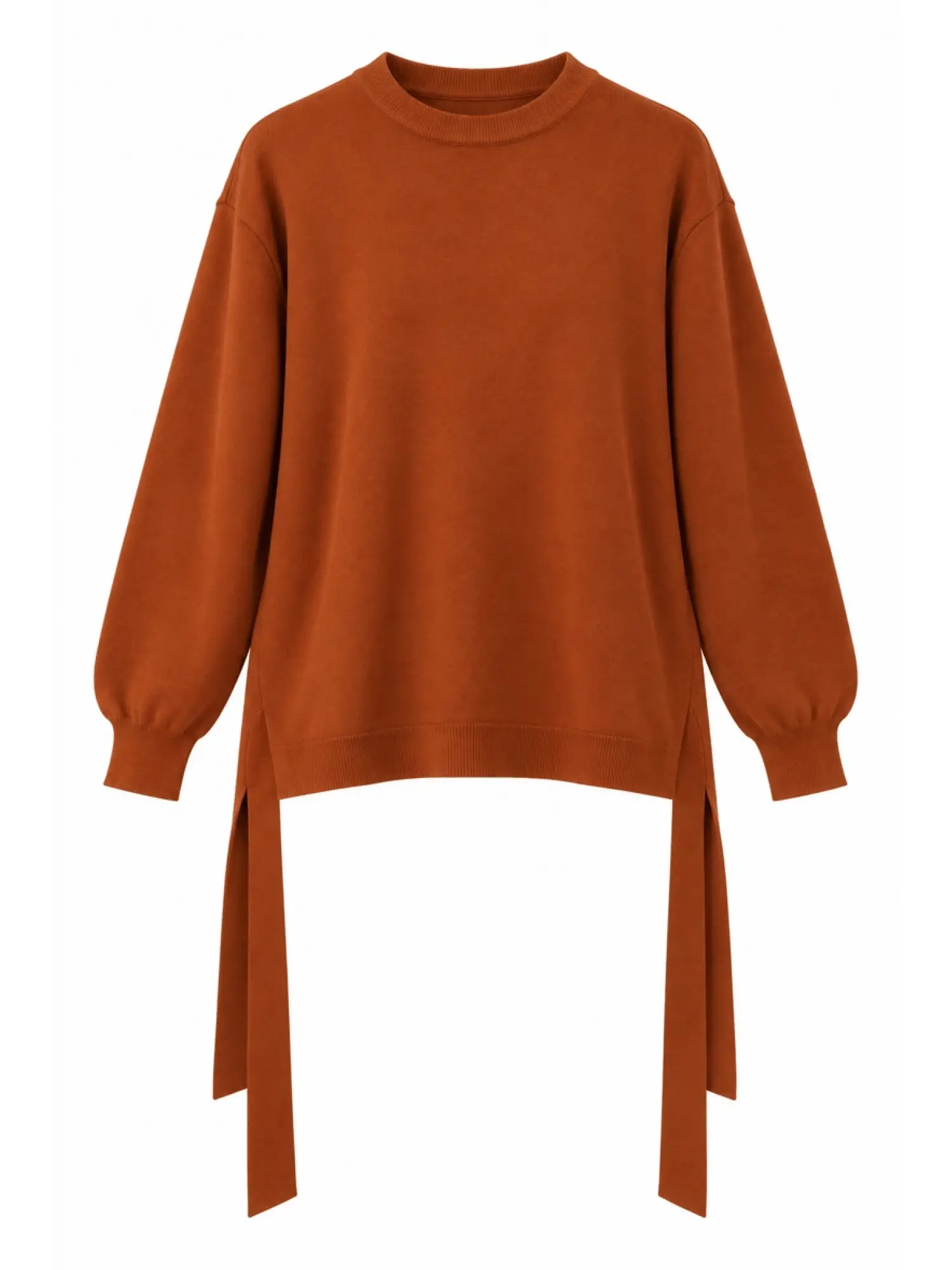 QooQ Store Yandan Bağlama Detaylı Triko Tunik 27FW234