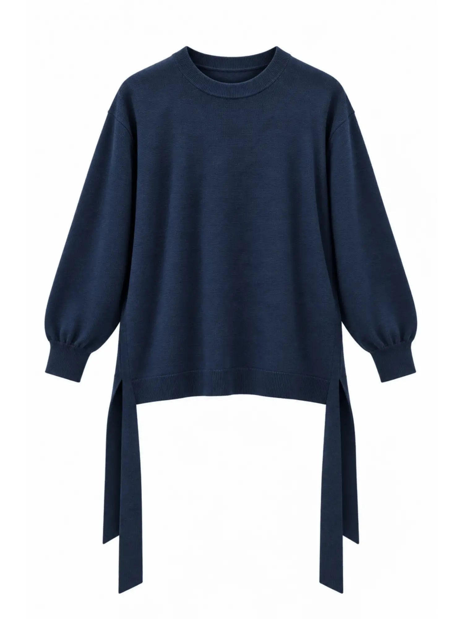 QooQ Store Yandan Bağlama Detaylı Triko Tunik 27FW234