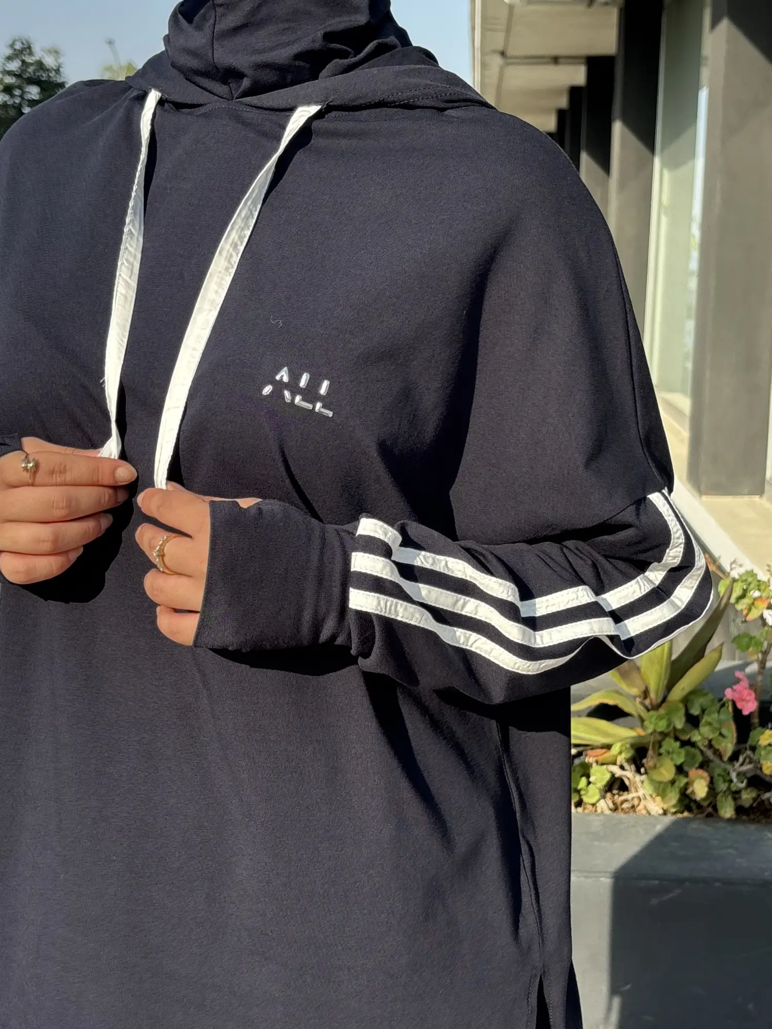 Almarwah Etek Ve Bone Kombinli Penye Spor Takım ALL3018