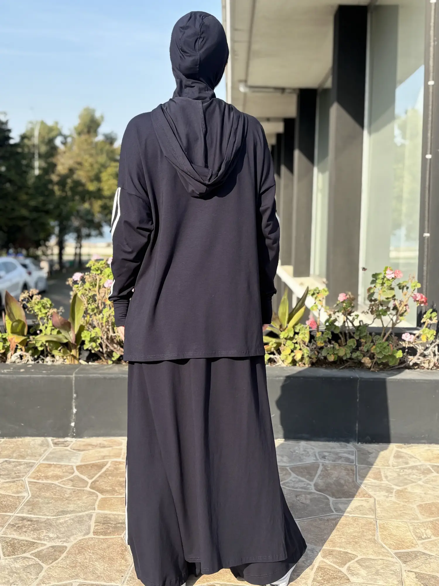 Almarwah Etek Ve Bone Kombinli Penye Spor Takım ALL3018