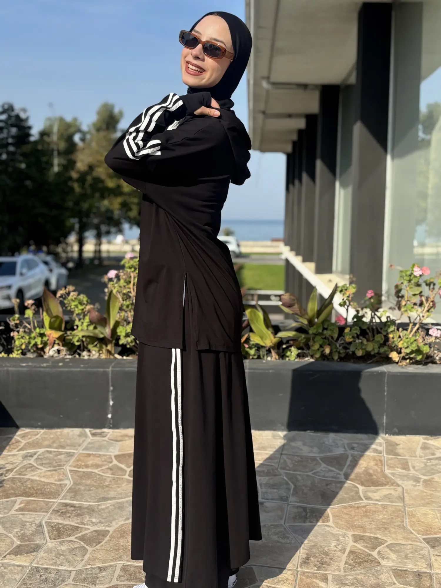 Almarwah Etek Ve Bone Kombinli Penye Spor Takım ALL3018
