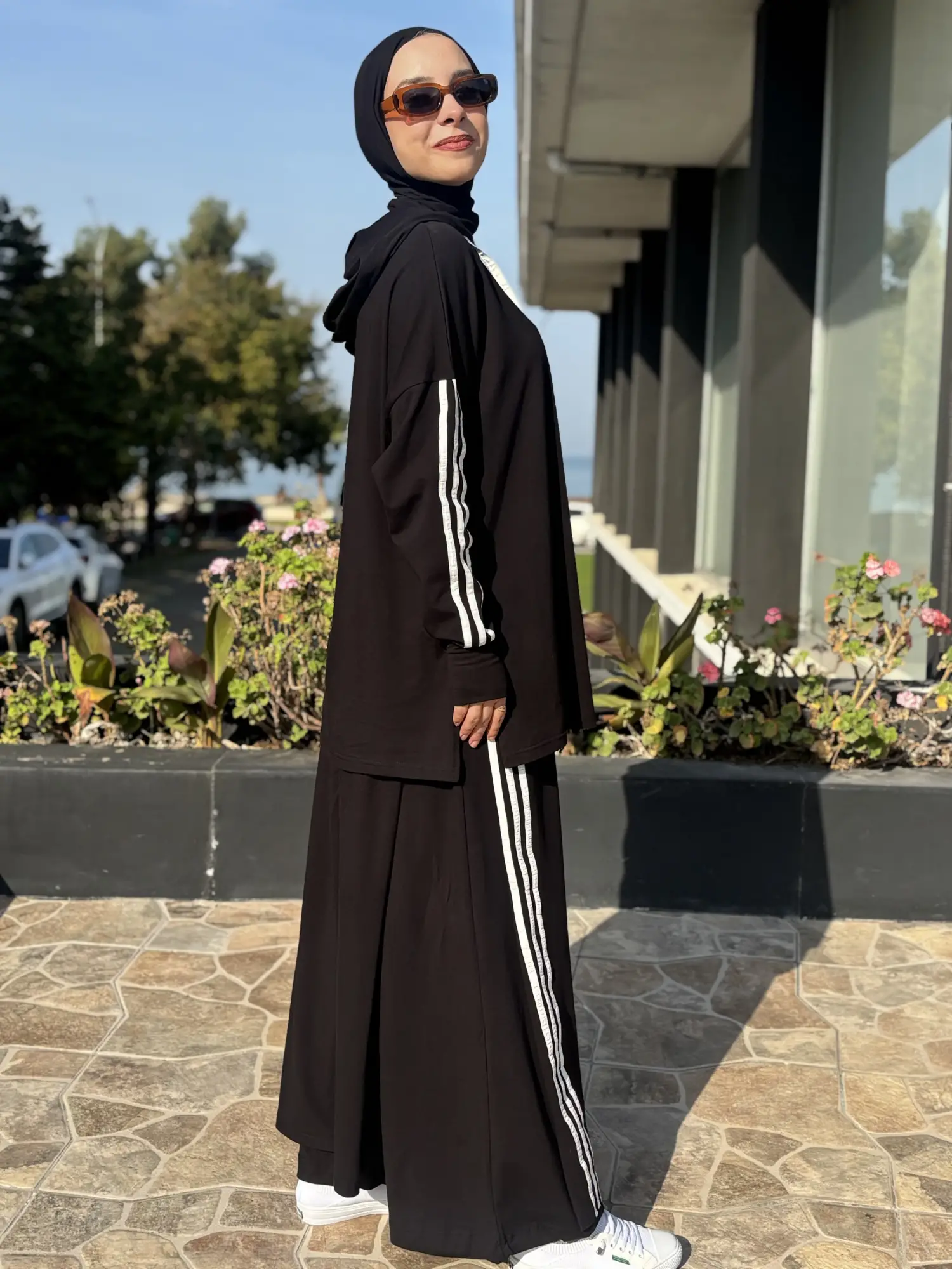 Almarwah Etek Ve Bone Kombinli Penye Spor Takım ALL3018