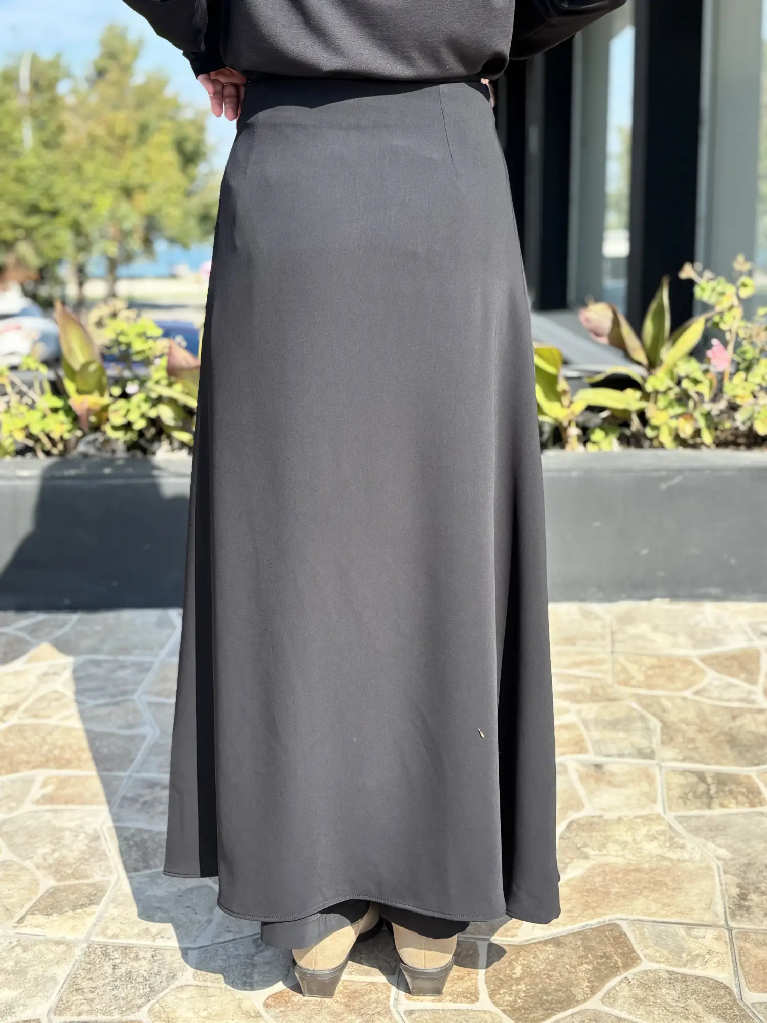 QooQ Store Önü Anvelop Detaylı Etek Kombinli Pantolon 27FW306