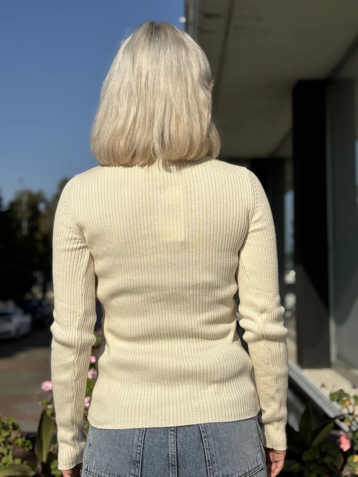 QooQ Store Düğme Detaylı Fitilli Triko Bluz 27FW229