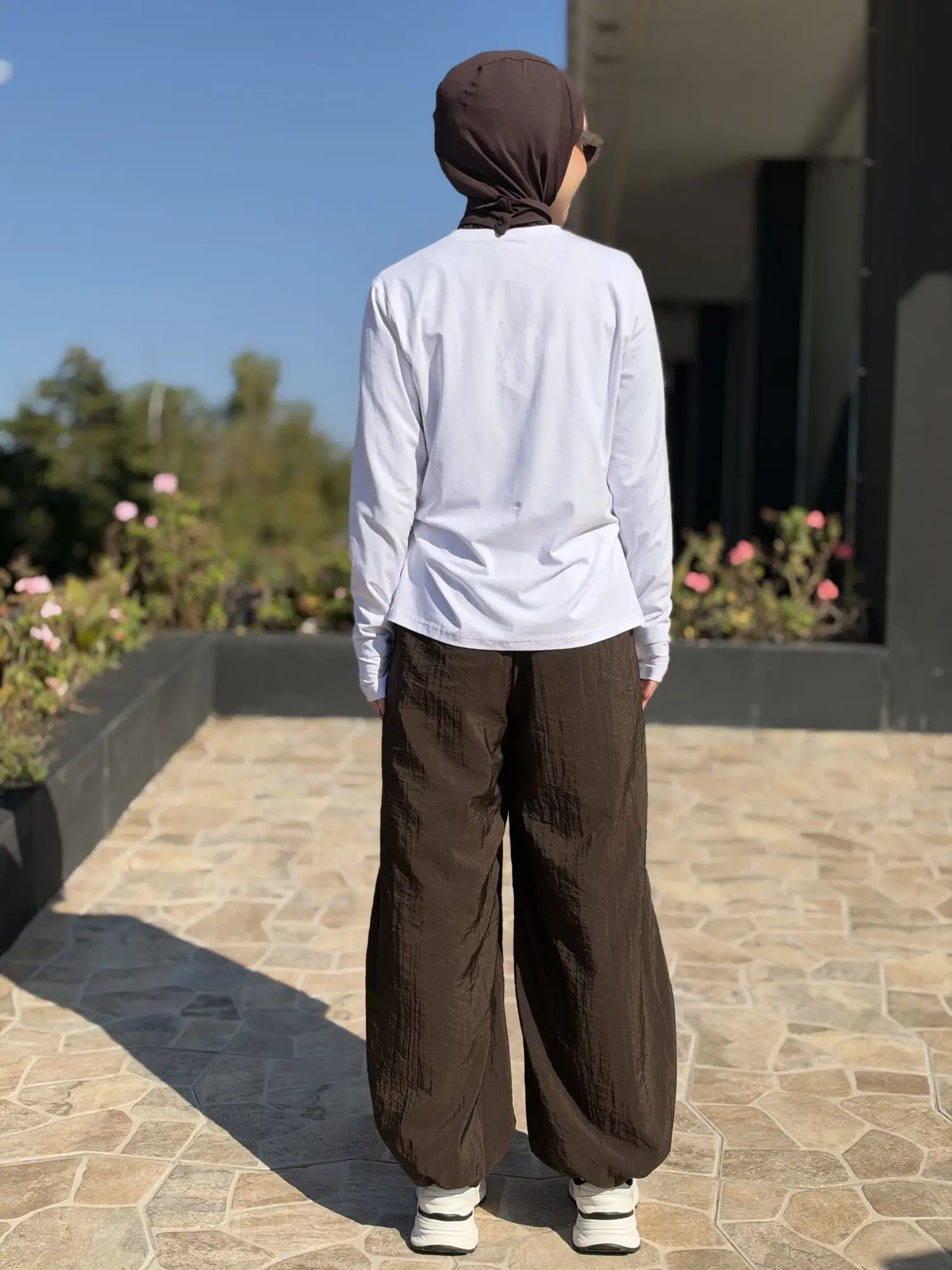 Almarwah Kontrast Biye Detaylı Spor Pantolon ALL9013
