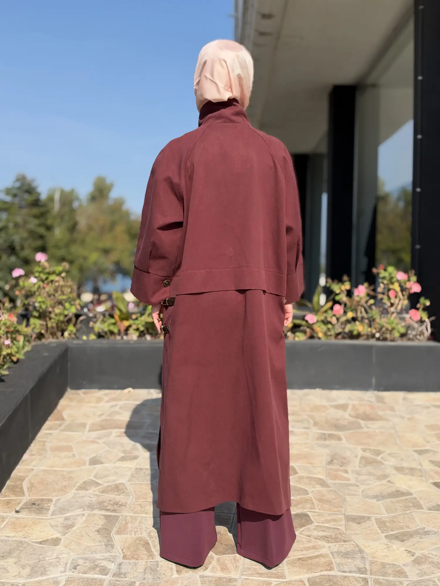 Kahma Düğme Ve Kemer Detaylı Trenchkot