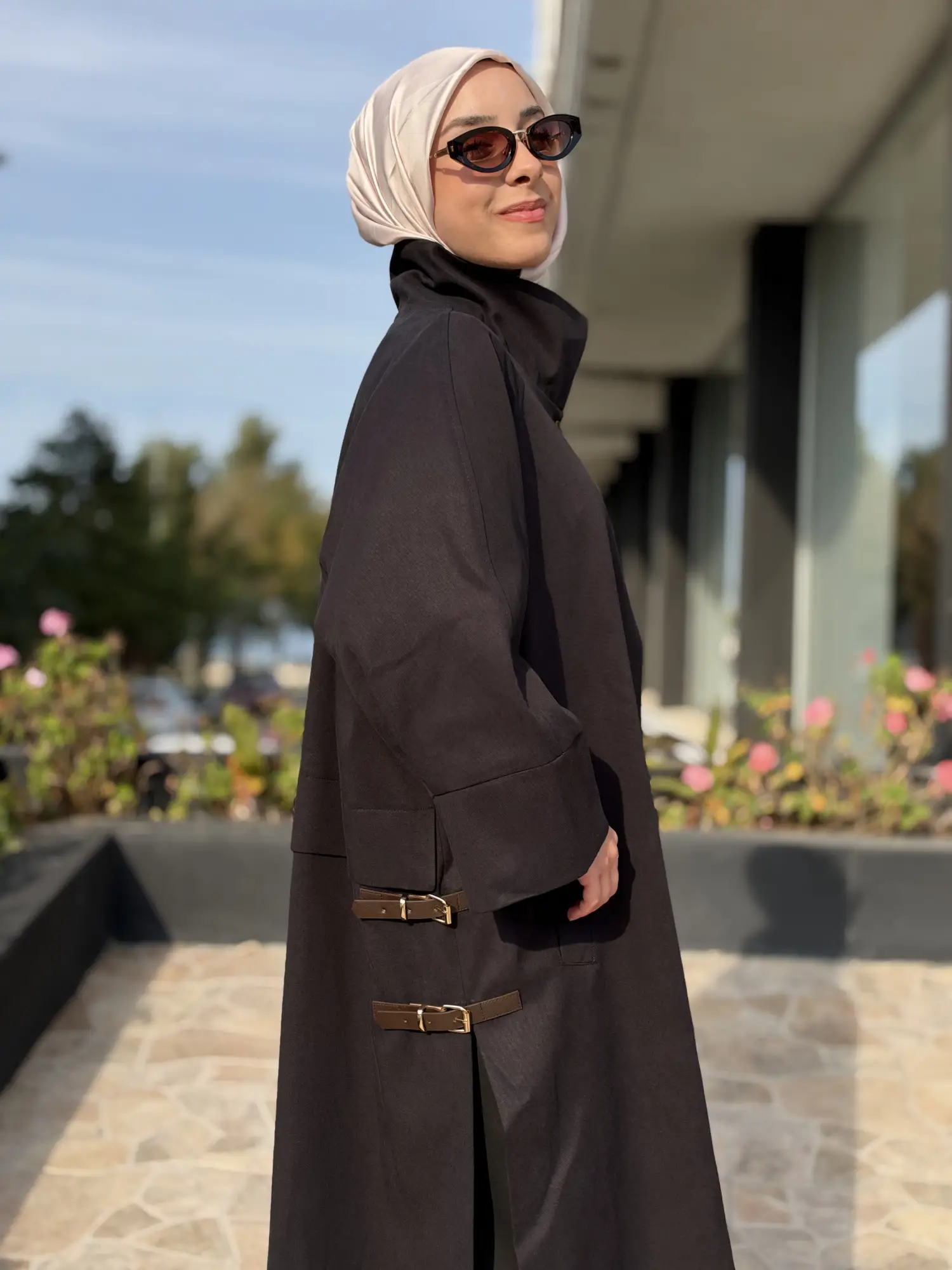 Kahma Düğme Ve Kemer Detaylı Trenchkot
