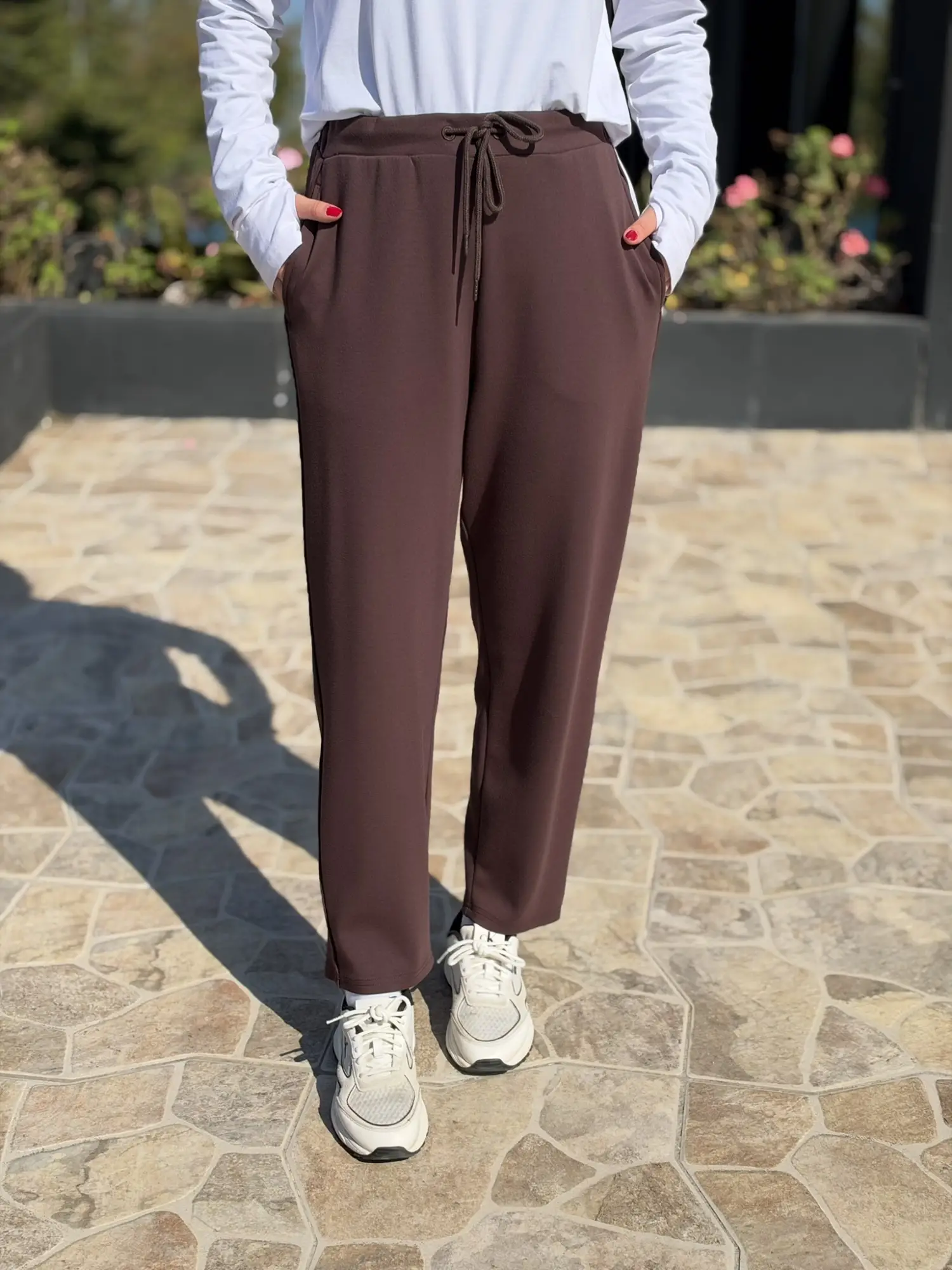 Kayra Beli Lastikli Rahat Cepli Pantolon KA19068