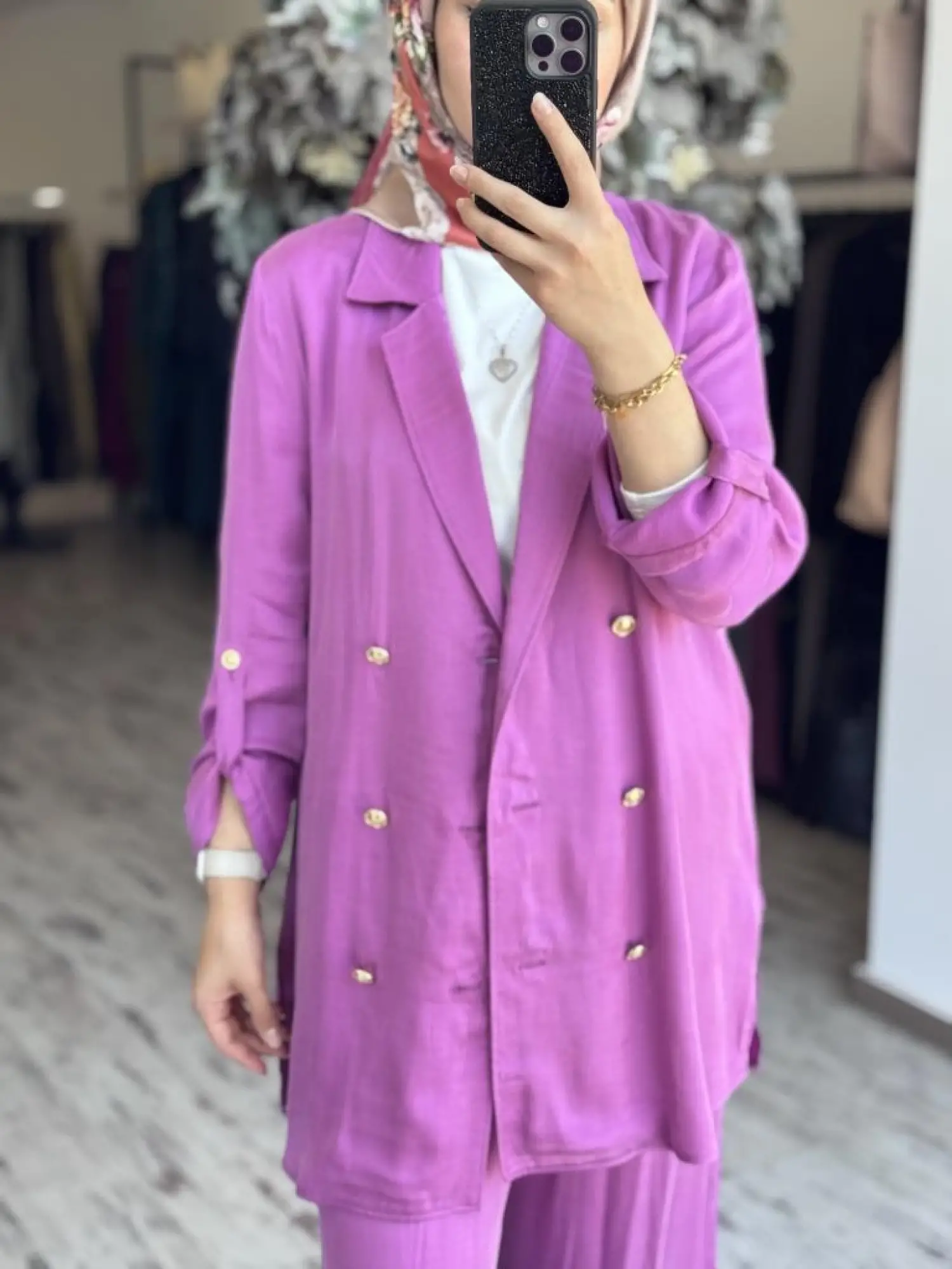 Almarwah Blazer Ceket Pantolon Takım 202838