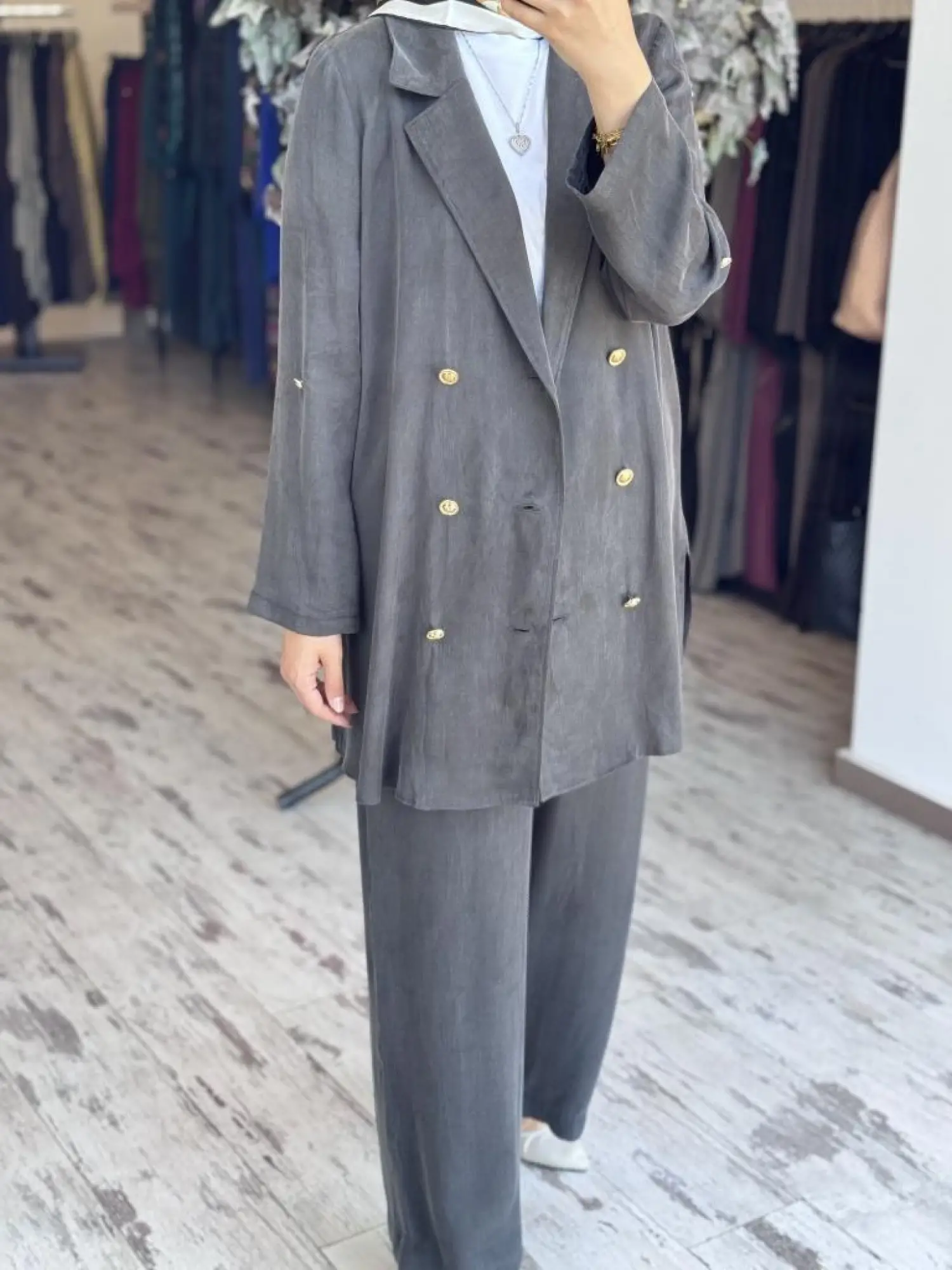 Almarwah Blazer Ceket Pantolon Takım 202838