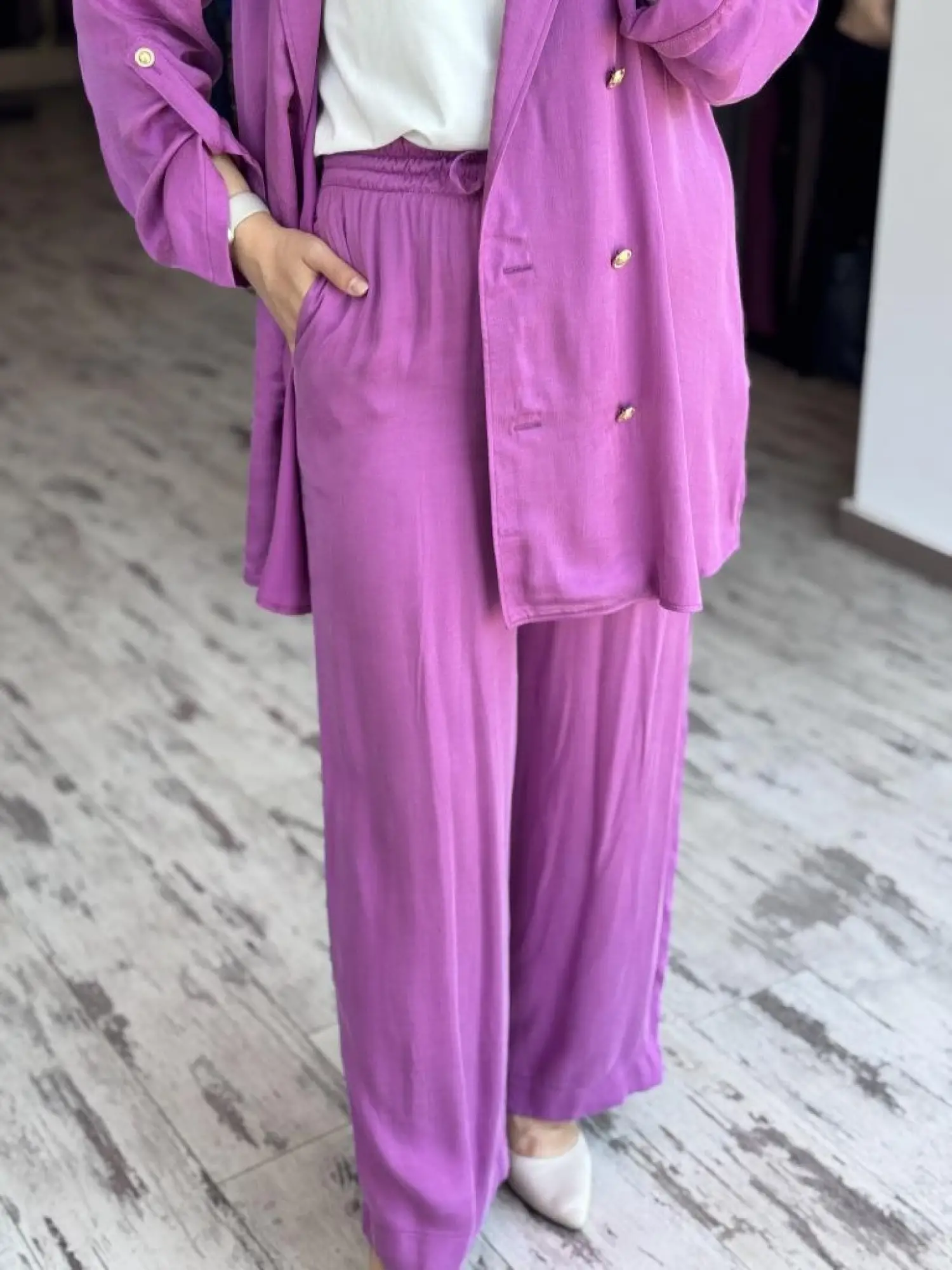 Almarwah Blazer Ceket Pantolon Takım 202838