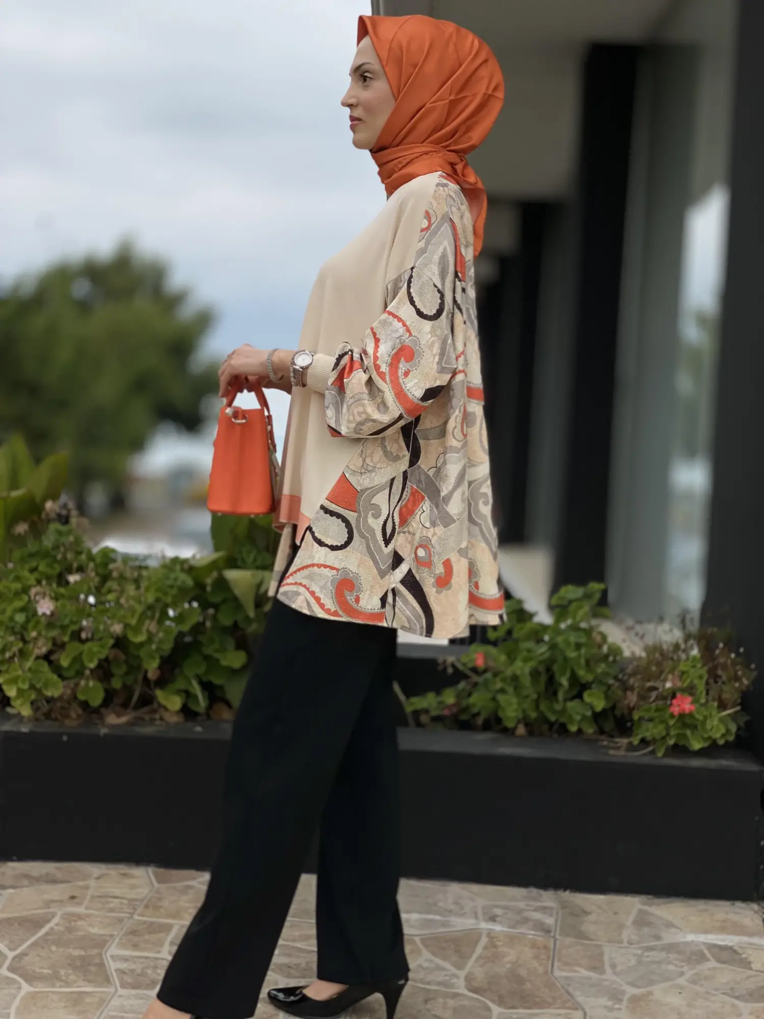 Almarwah Boru Paça Triko Pantolon 606032