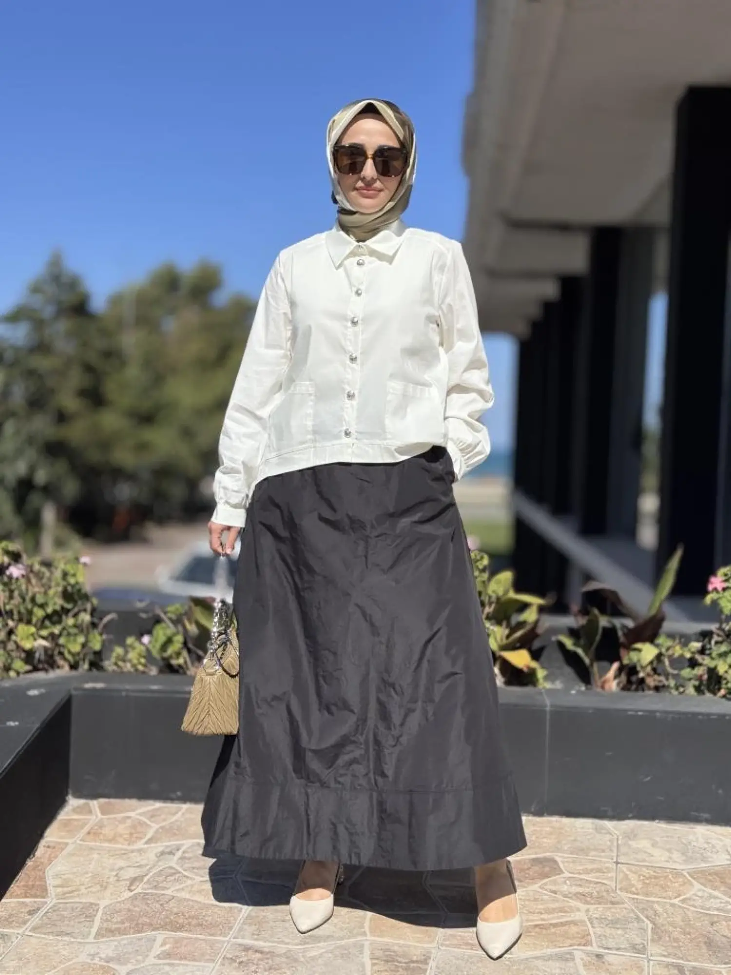 Almarwah Cepli Paraşüt Kumaş Etek 806468