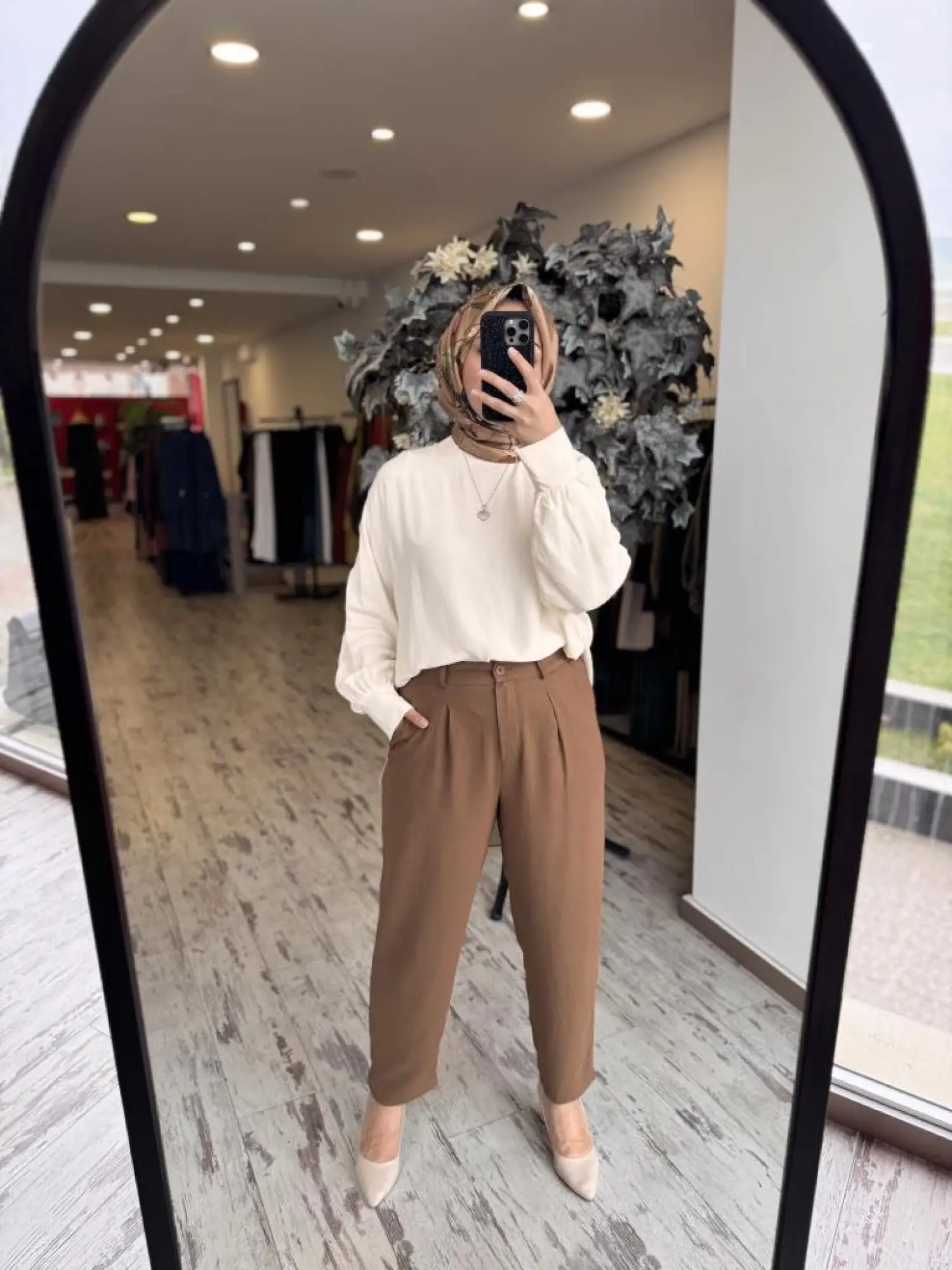 Almarwah Cepli Viscon Keten Pantolon 606072