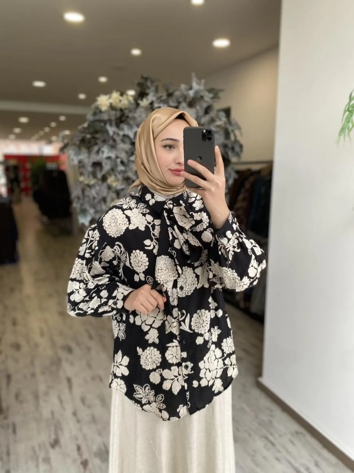 Almarwah Desenli Gömlek 101983