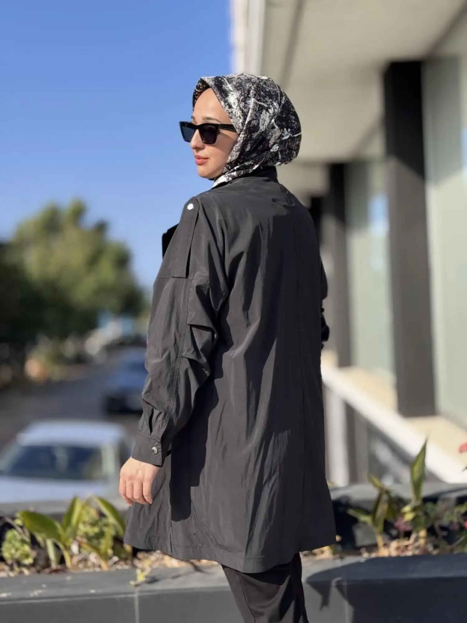 Almarwah Hakim Yaka Apoletli Yağmurluk/ Kap 404987