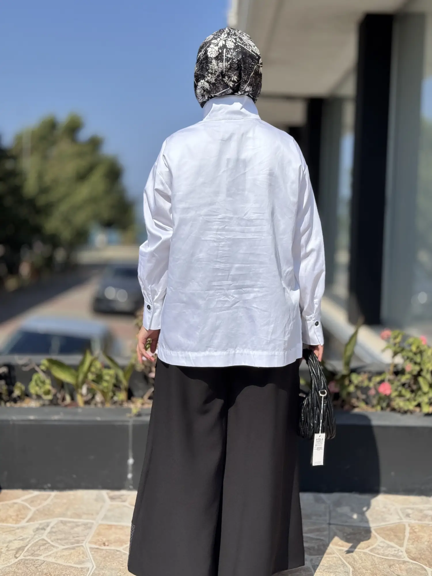 Almarwah Hakim Yaka,Yaka ve Paça Detaylı Gömlek Pantolon Takım 202904