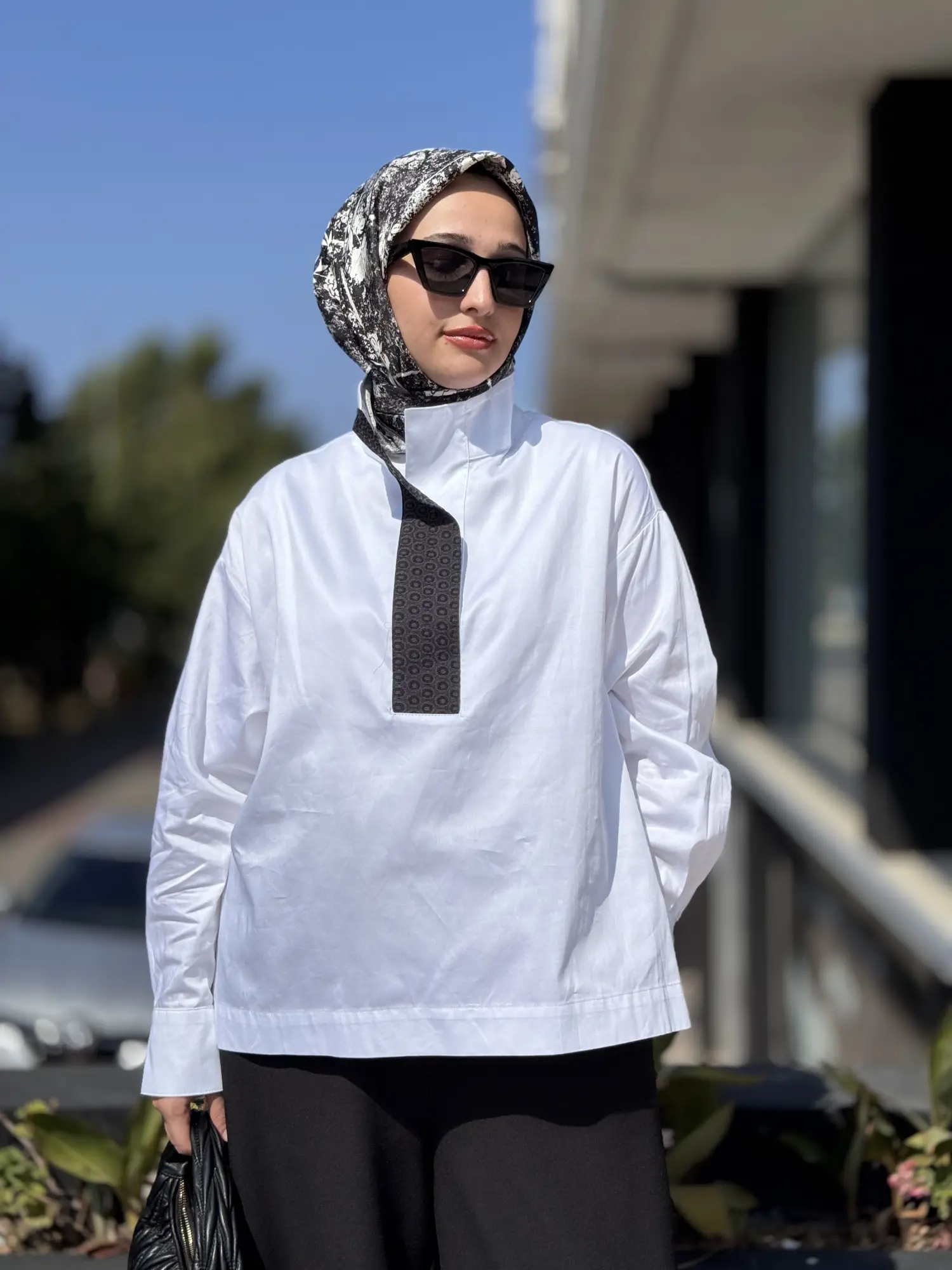 Almarwah Hakim Yaka,Yaka ve Paça Detaylı Gömlek Pantolon Takım 202904