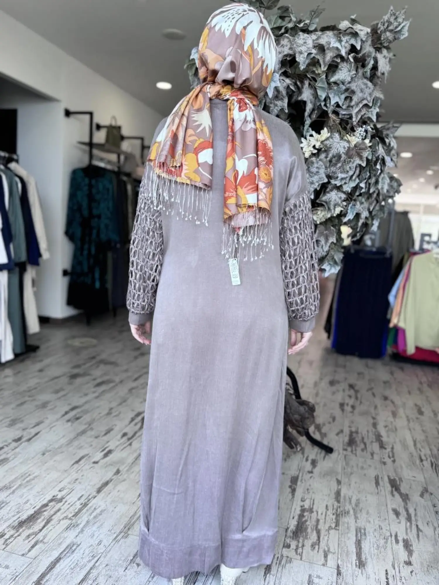 Almarwah Kollarıı Fileli Fermuarlı Kap 404938