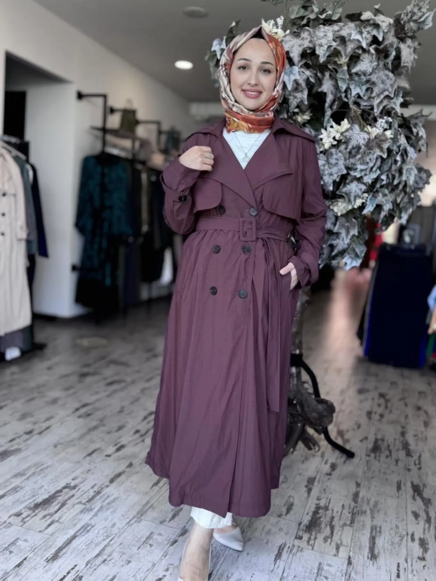 Almarwah Kruvaze Yaka Cepli Kap 404933