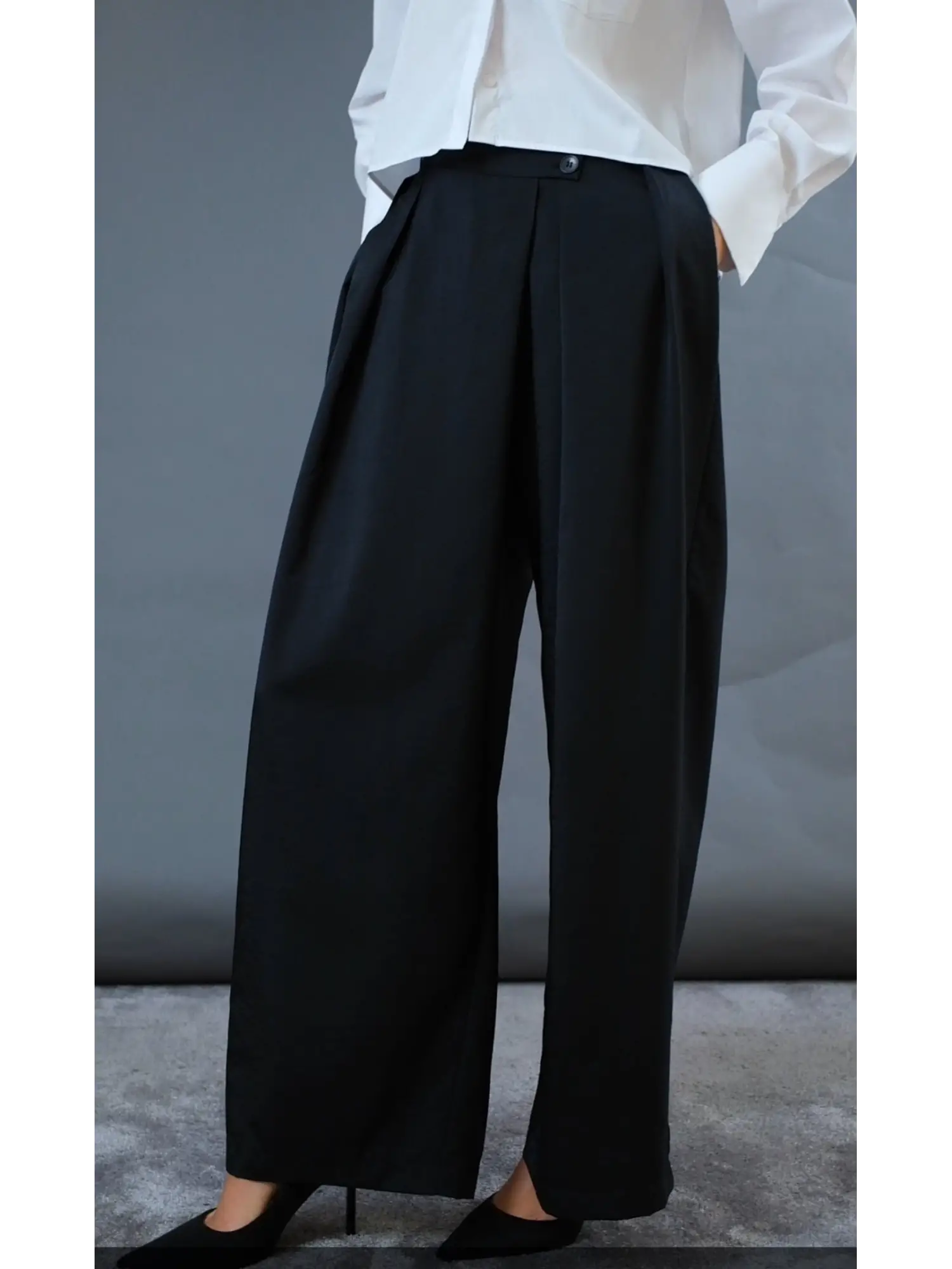 Almarwah Önü Düğmeli Pantolon 606056