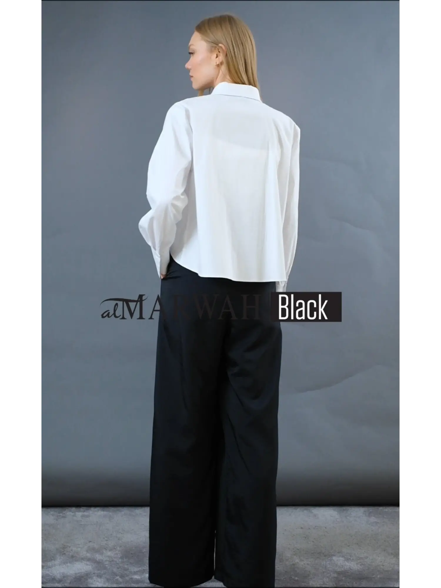 Almarwah Önü Düğmeli Pantolon 606056