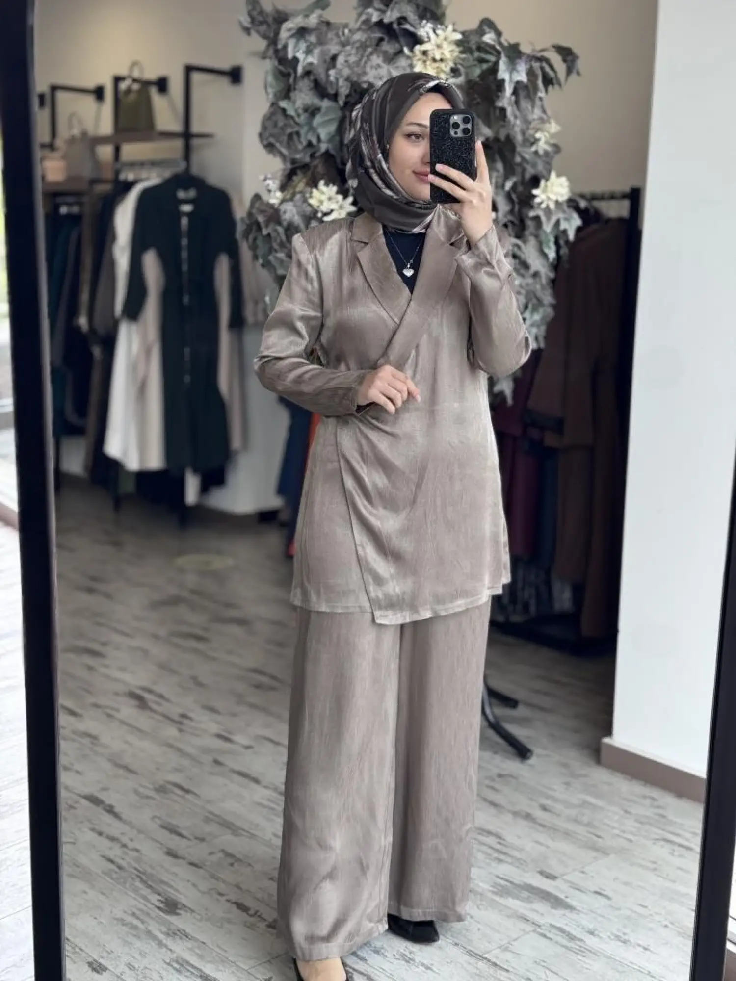 Almarwah Önü Kapaklı Ceket Pantolon Takım 202775