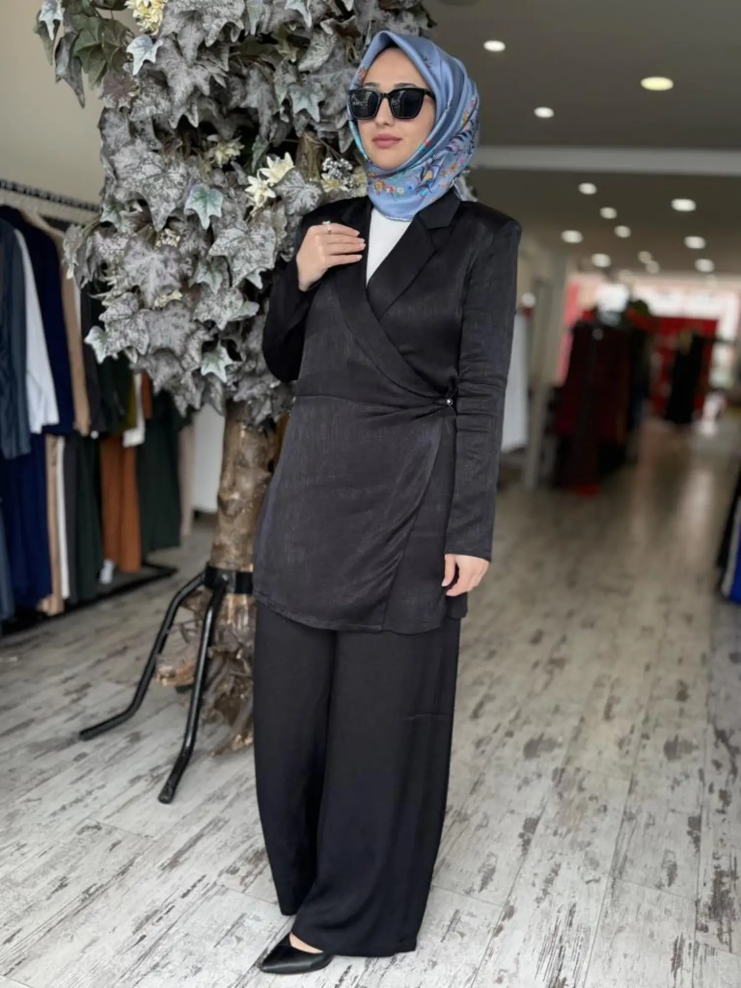 Almarwah Önü Kapaklı Ceket Pantolon Takım 202775