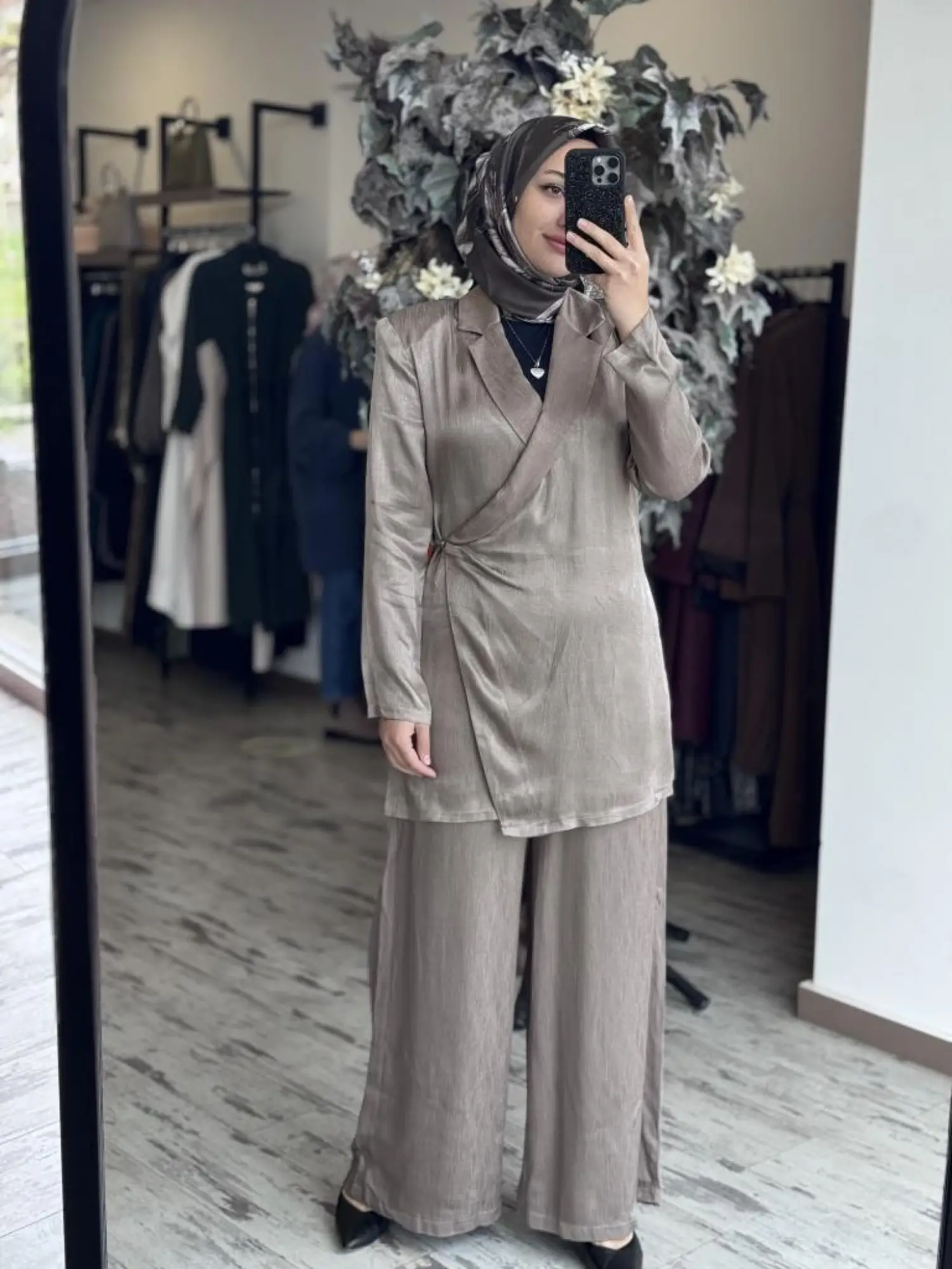 Almarwah Önü Kapaklı Ceket Pantolon Takım 202775