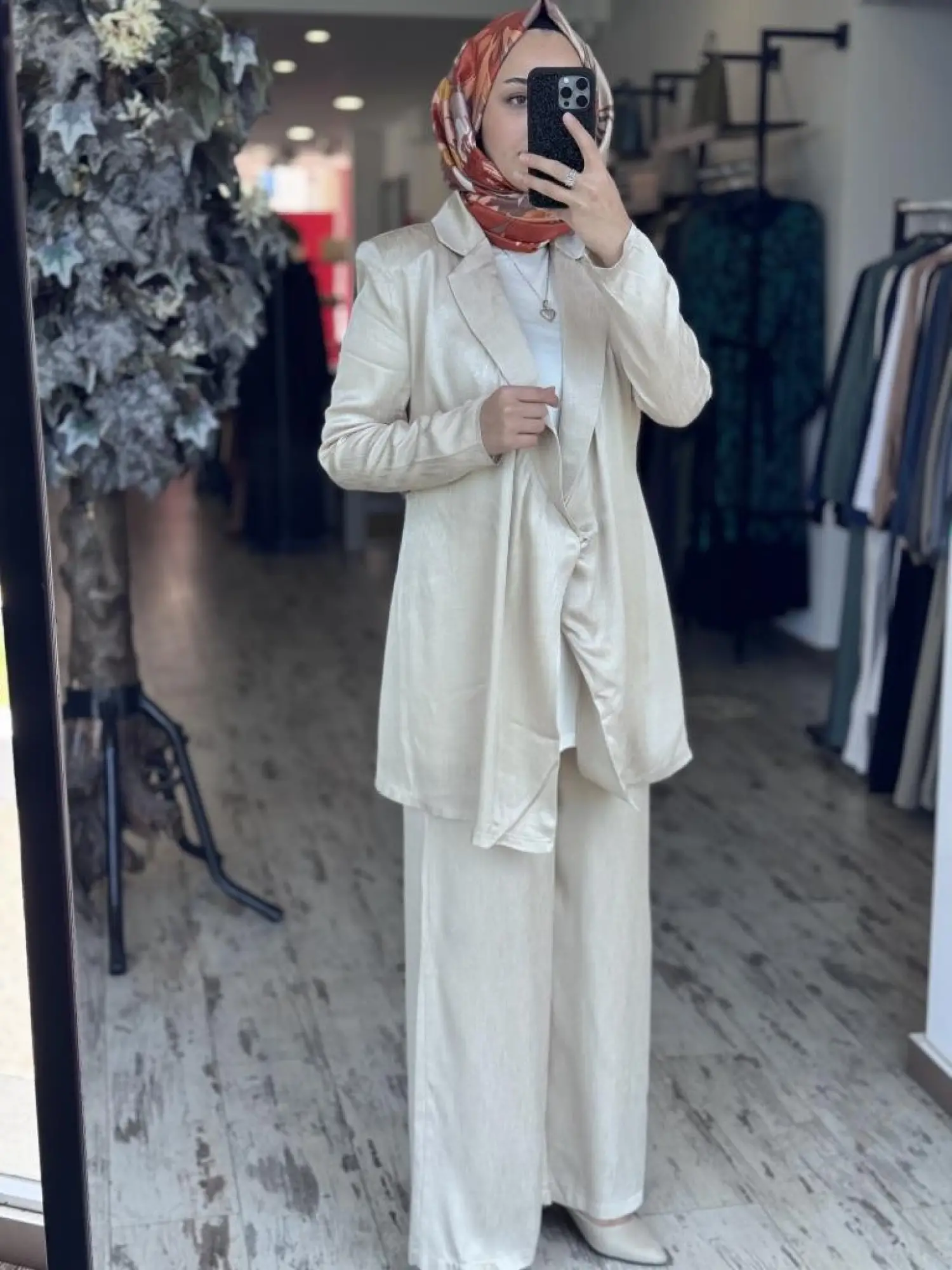 Almarwah Önü Kapaklı Ceket Pantolon Takım 202775