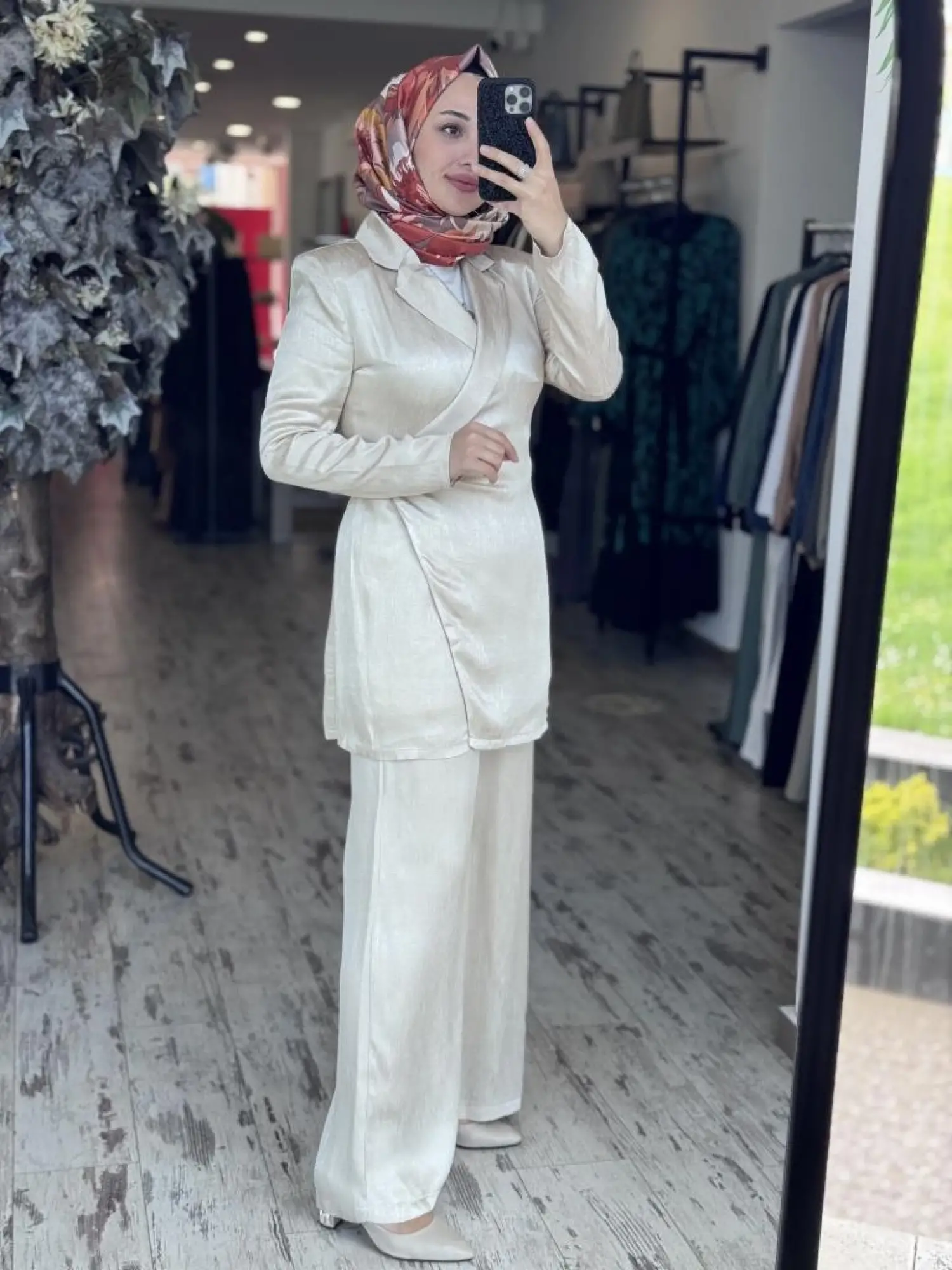 Almarwah Önü Kapaklı Ceket Pantolon Takım 202775