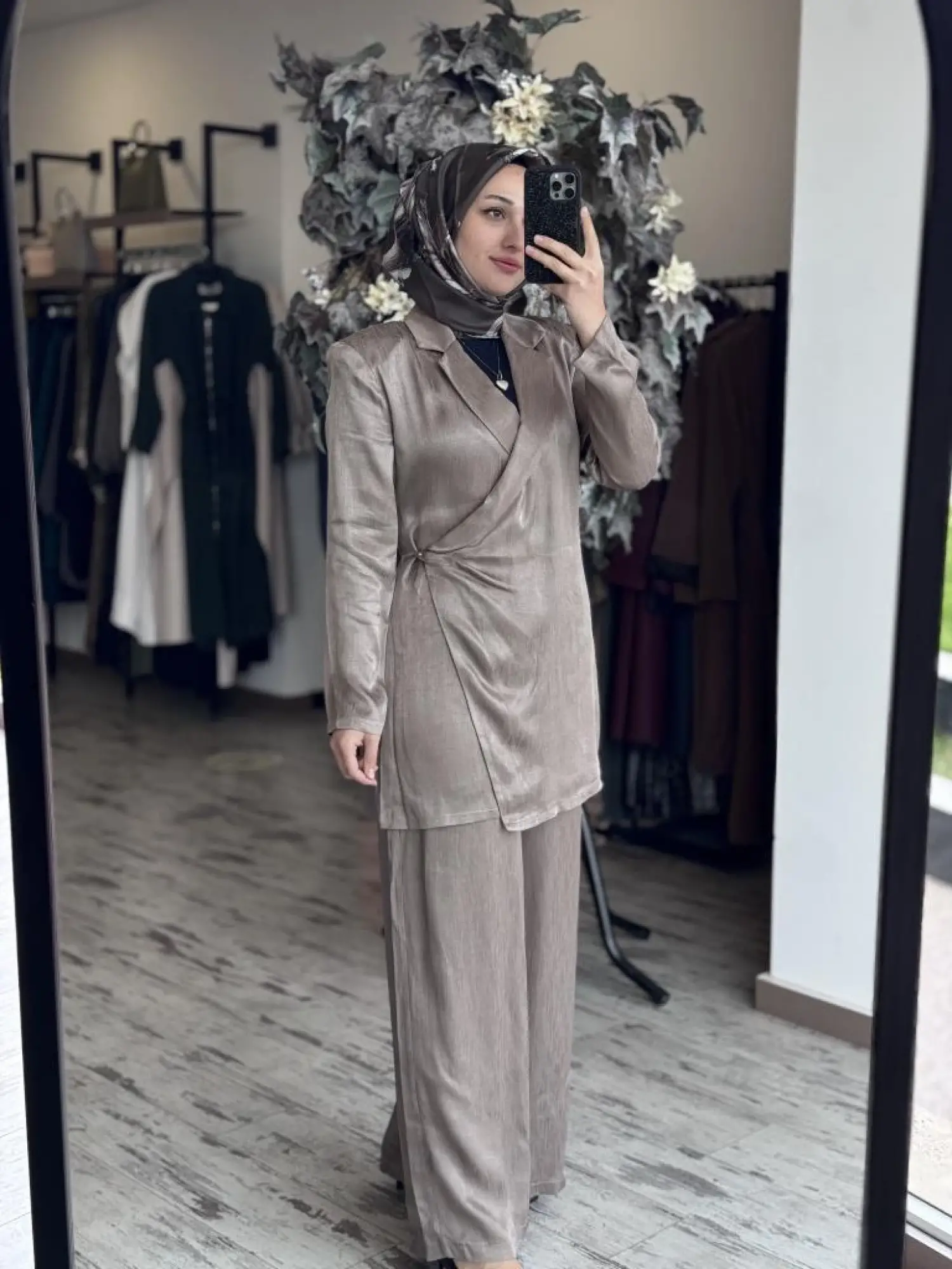 Almarwah Önü Kapaklı Ceket Pantolon Takım 202775