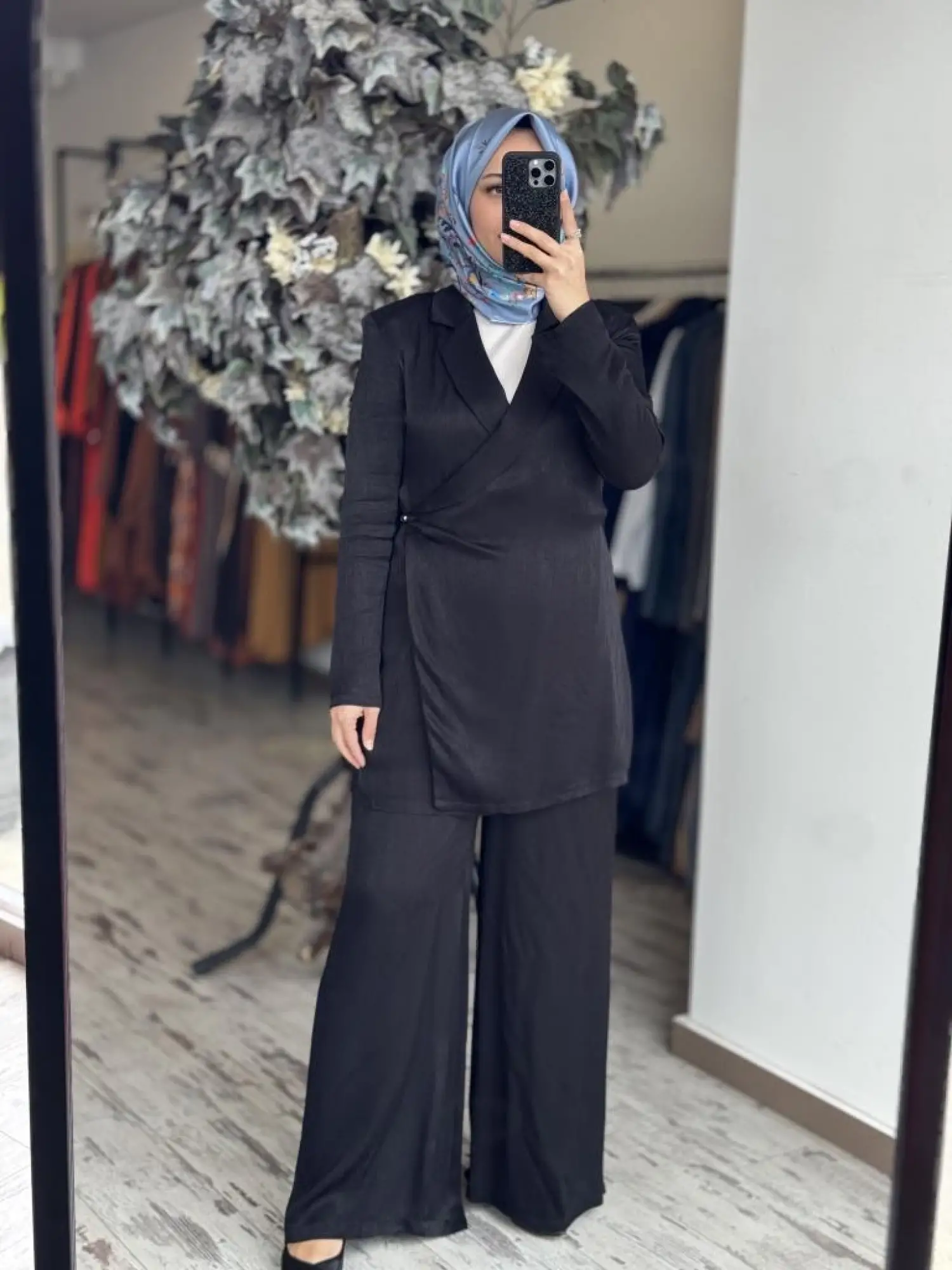 Almarwah Önü Kapaklı Ceket Pantolon Takım 202775