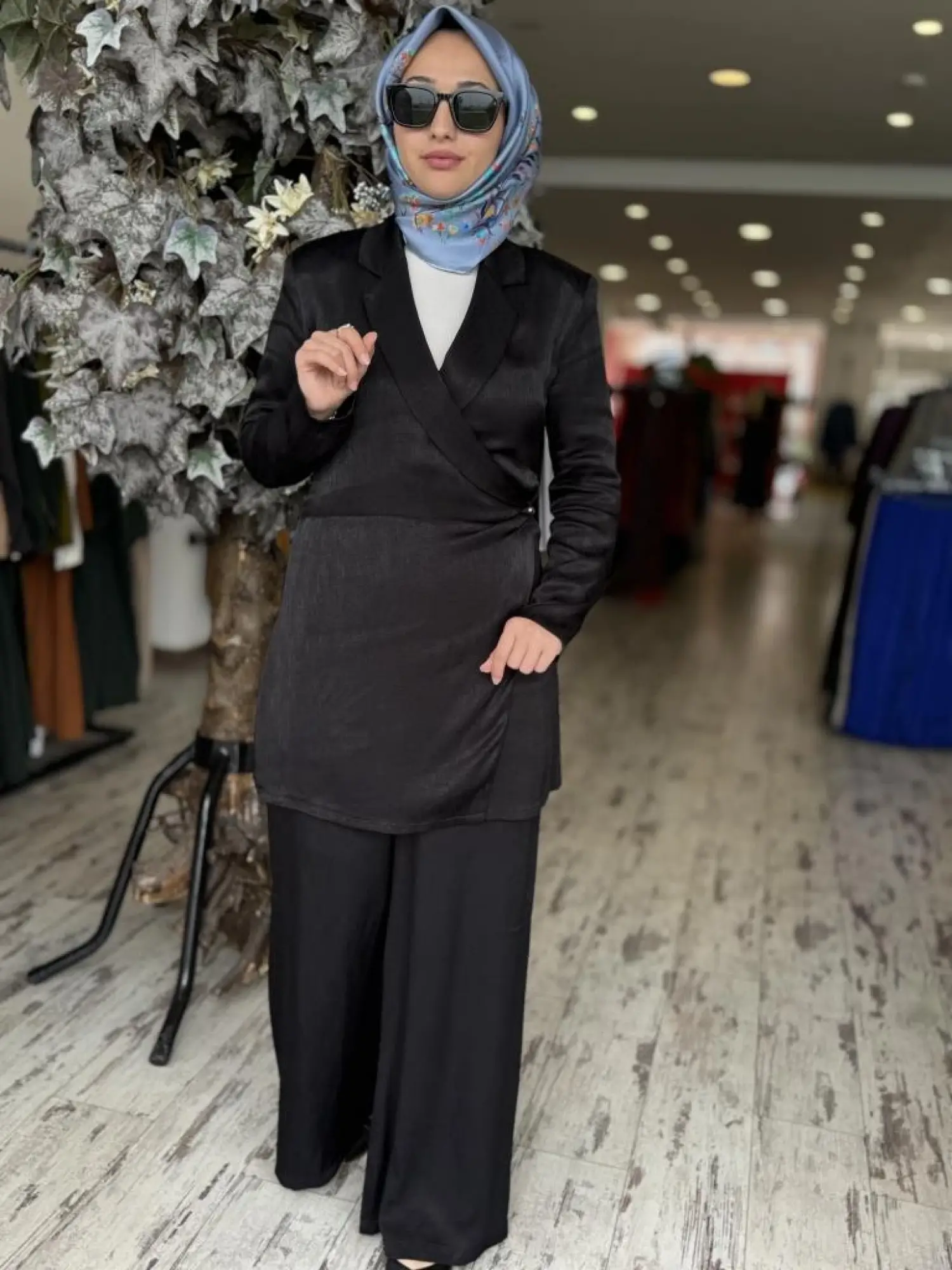 Almarwah Önü Kapaklı Ceket Pantolon Takım 202775