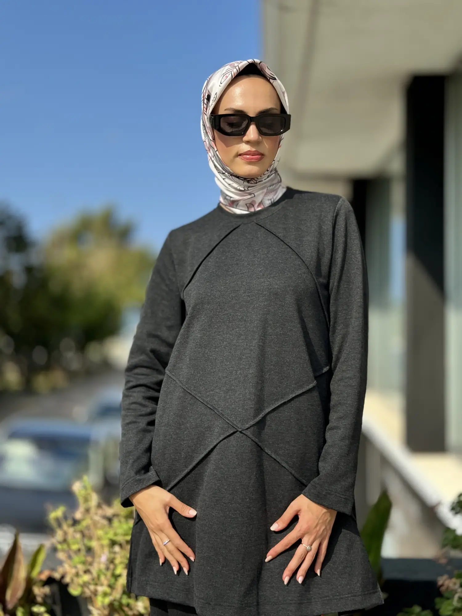 Almarwah Örme Rayon Tunik Pantolon Takım 202688