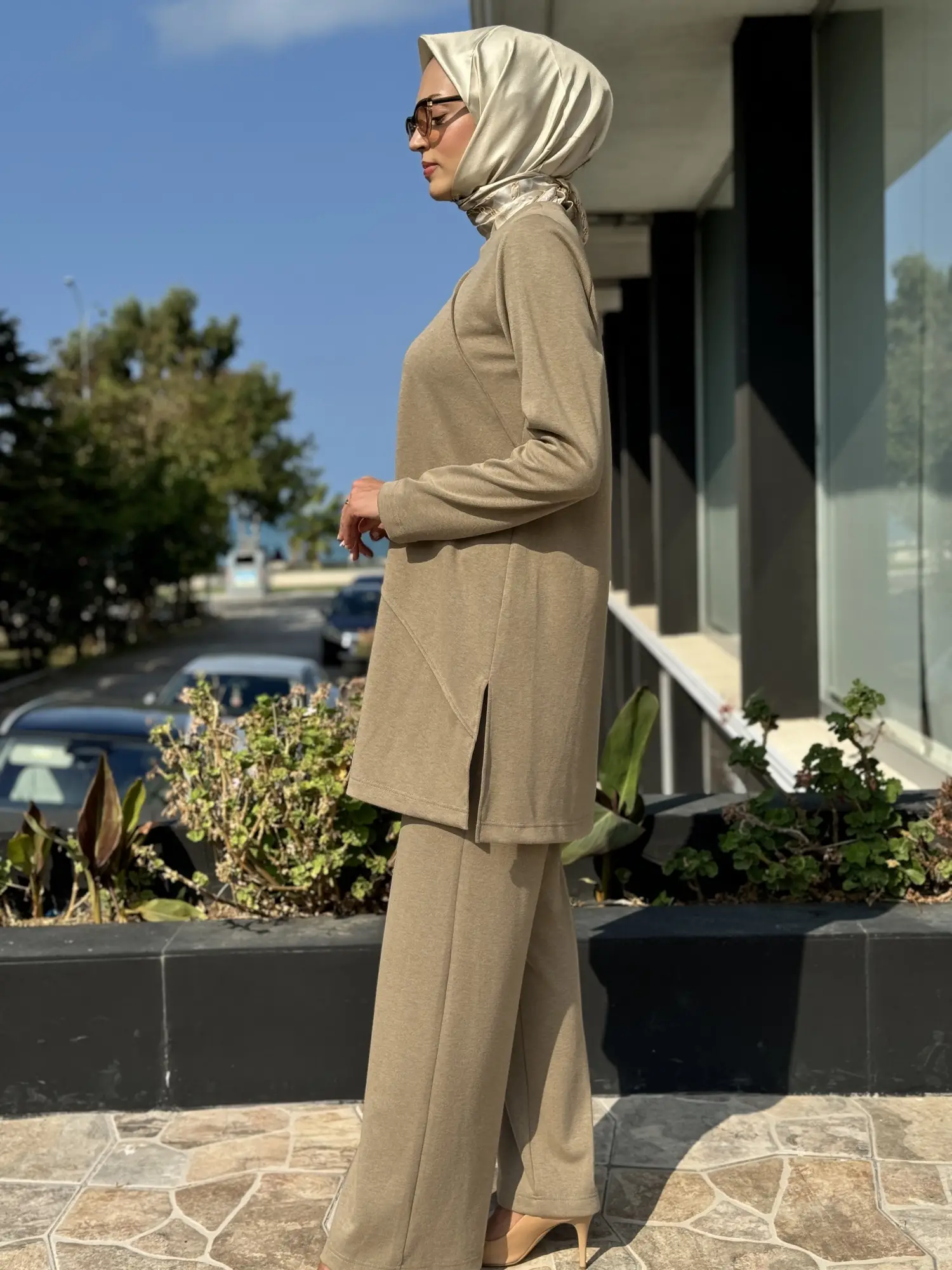 Almarwah Örme Rayon Tunik Pantolon Takım 202688