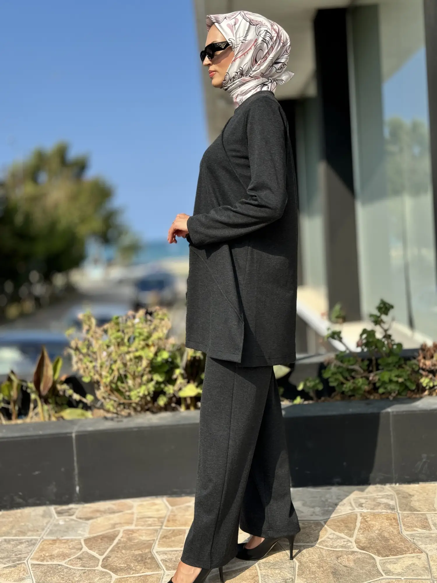 Almarwah Örme Rayon Tunik Pantolon Takım 202688